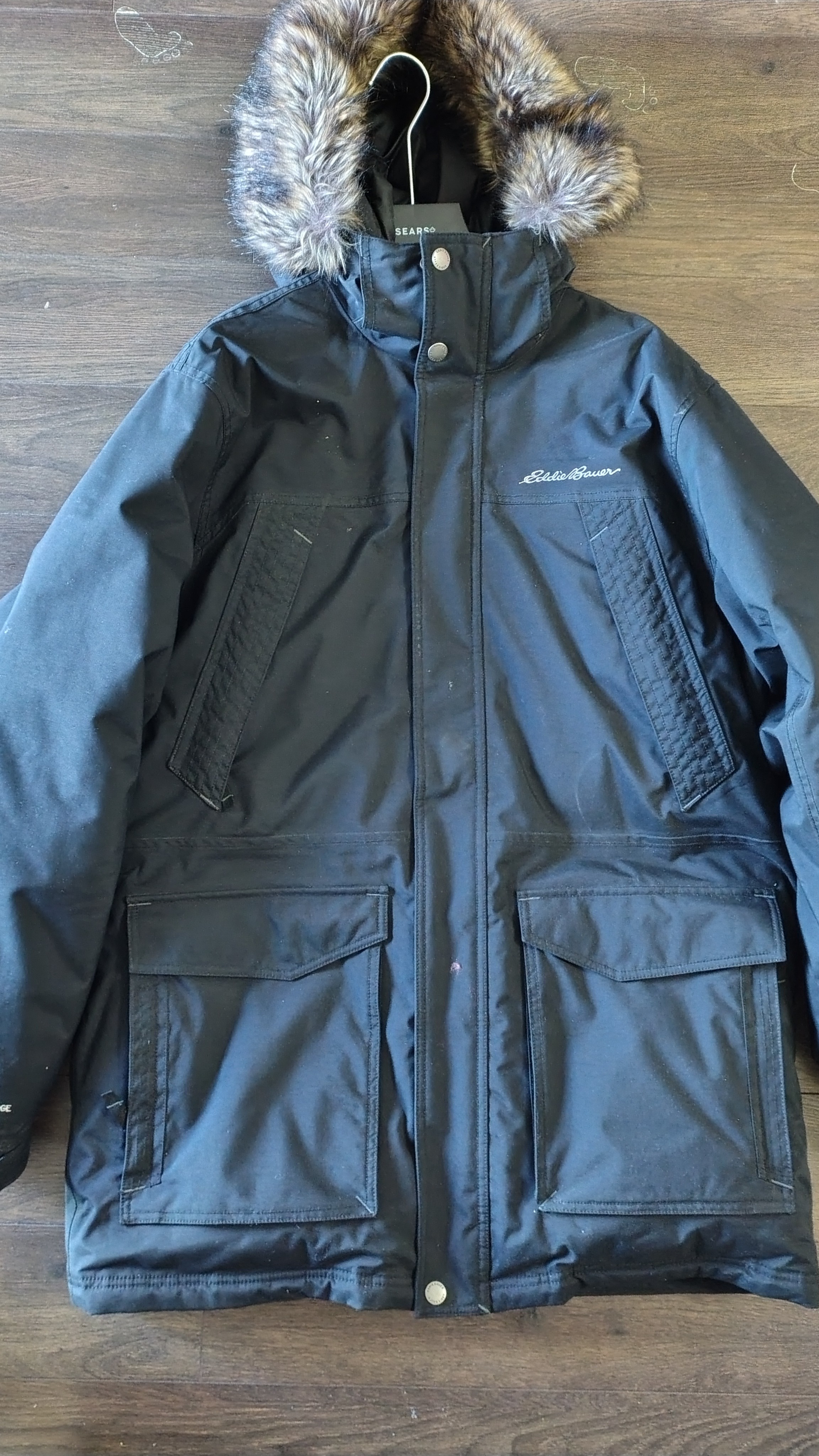 Eddie Bauer Men's 650 Down Parka – Size L