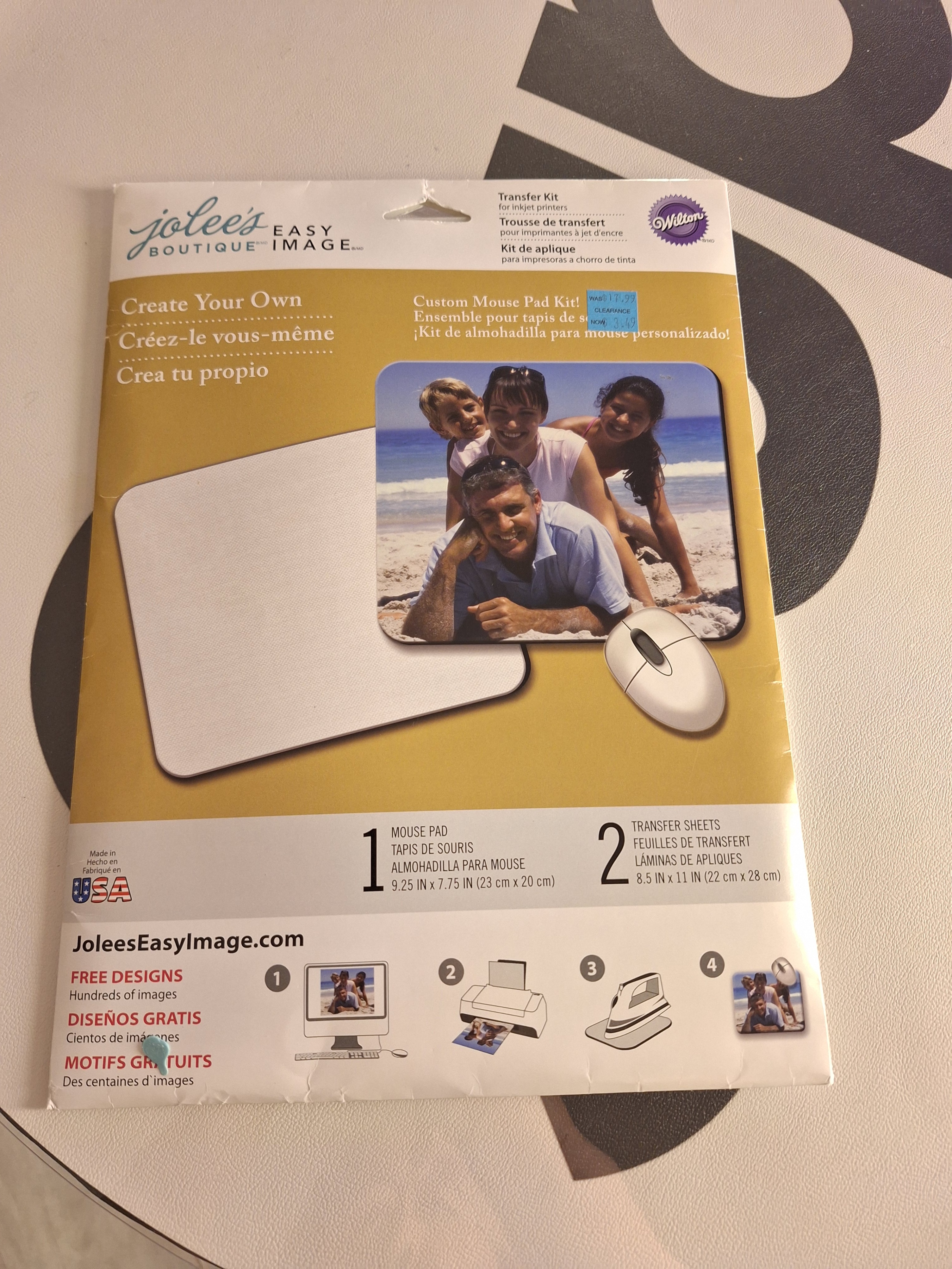Jolee's Create your own Mouse pad and puzzle - photo 2