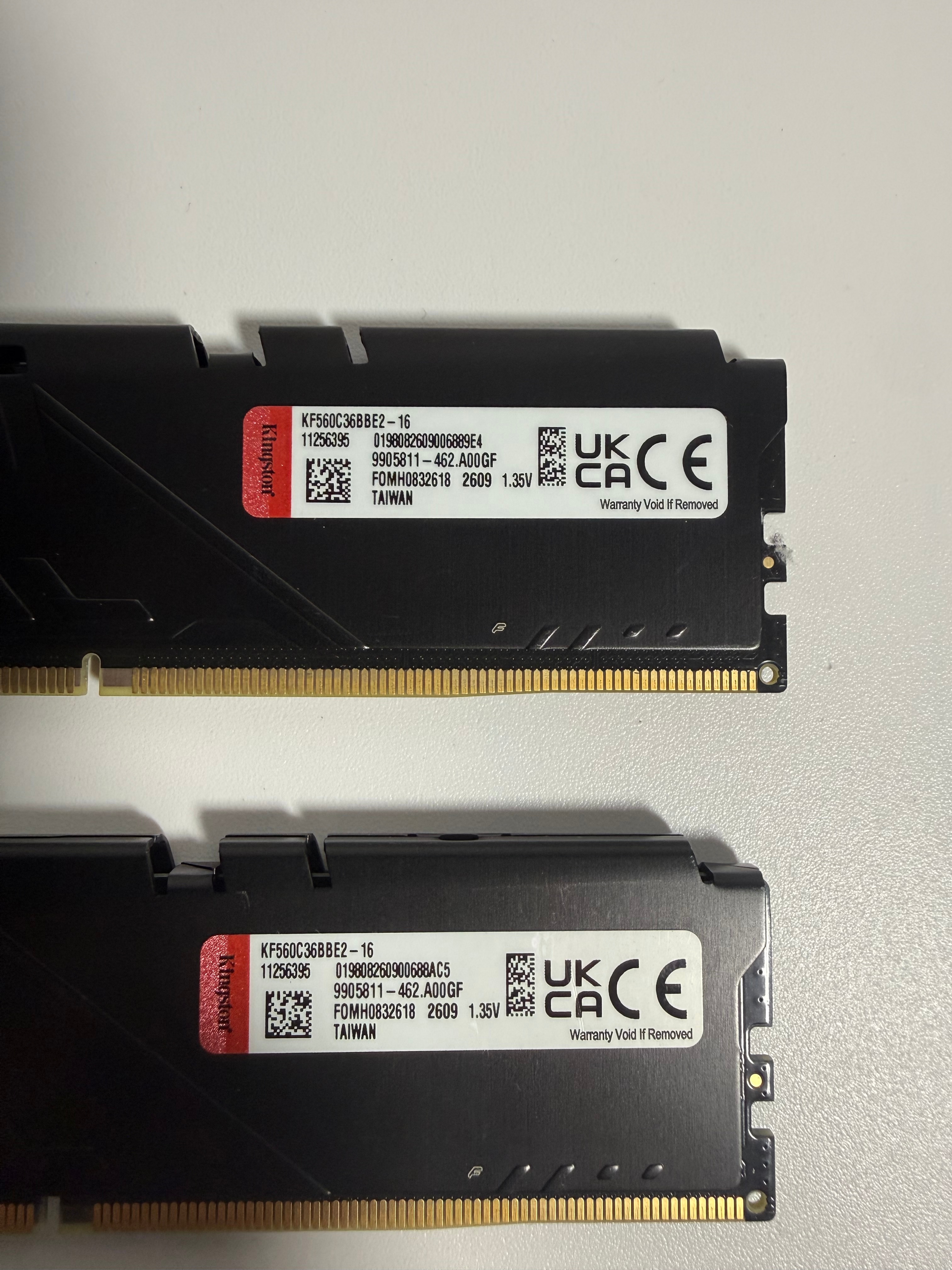 Kingston DDR5 32GB 6000 RAM Pair - photo 3
