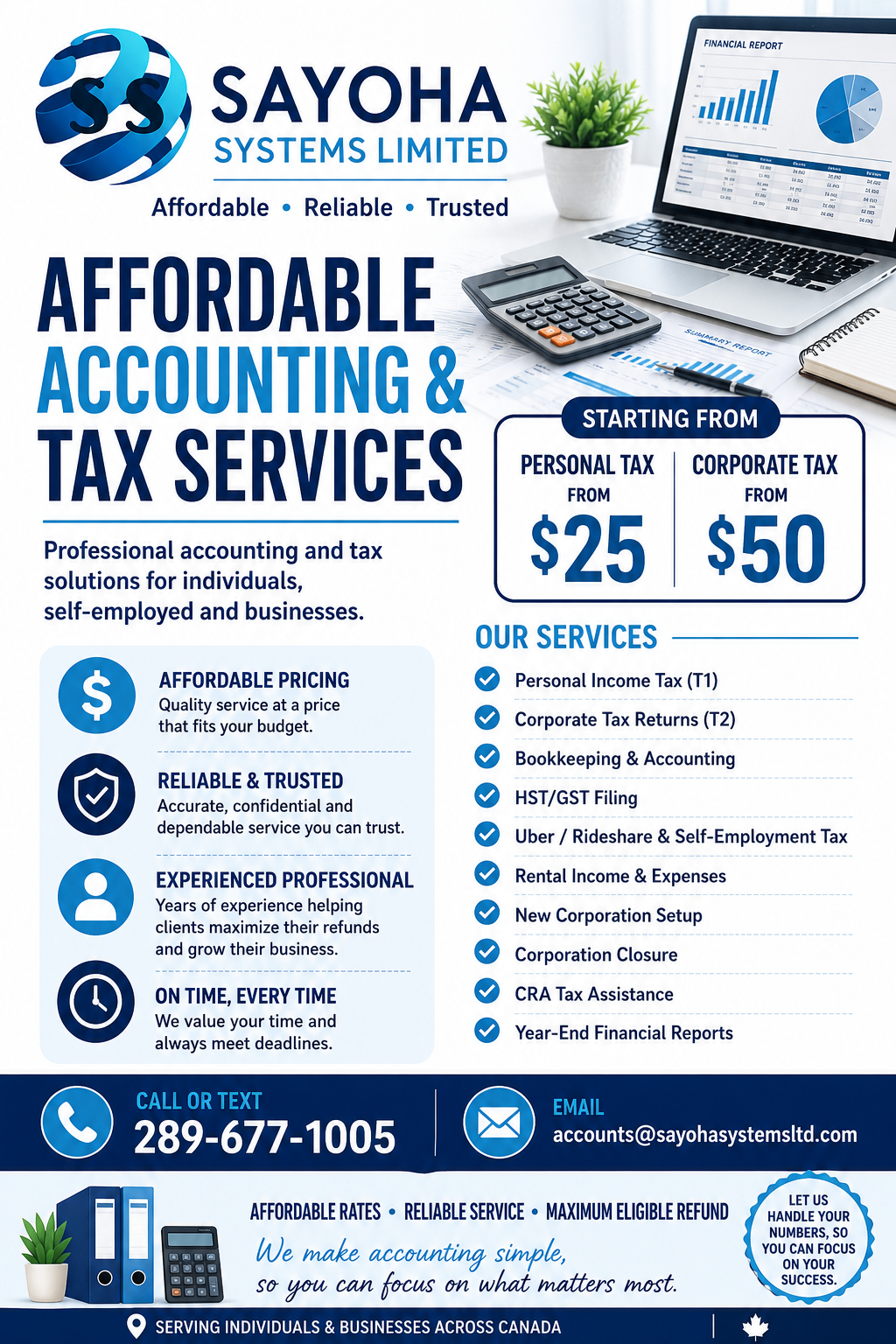 📊 AFFORDABLE ACCOUNTING & TAX SERVICES 📊