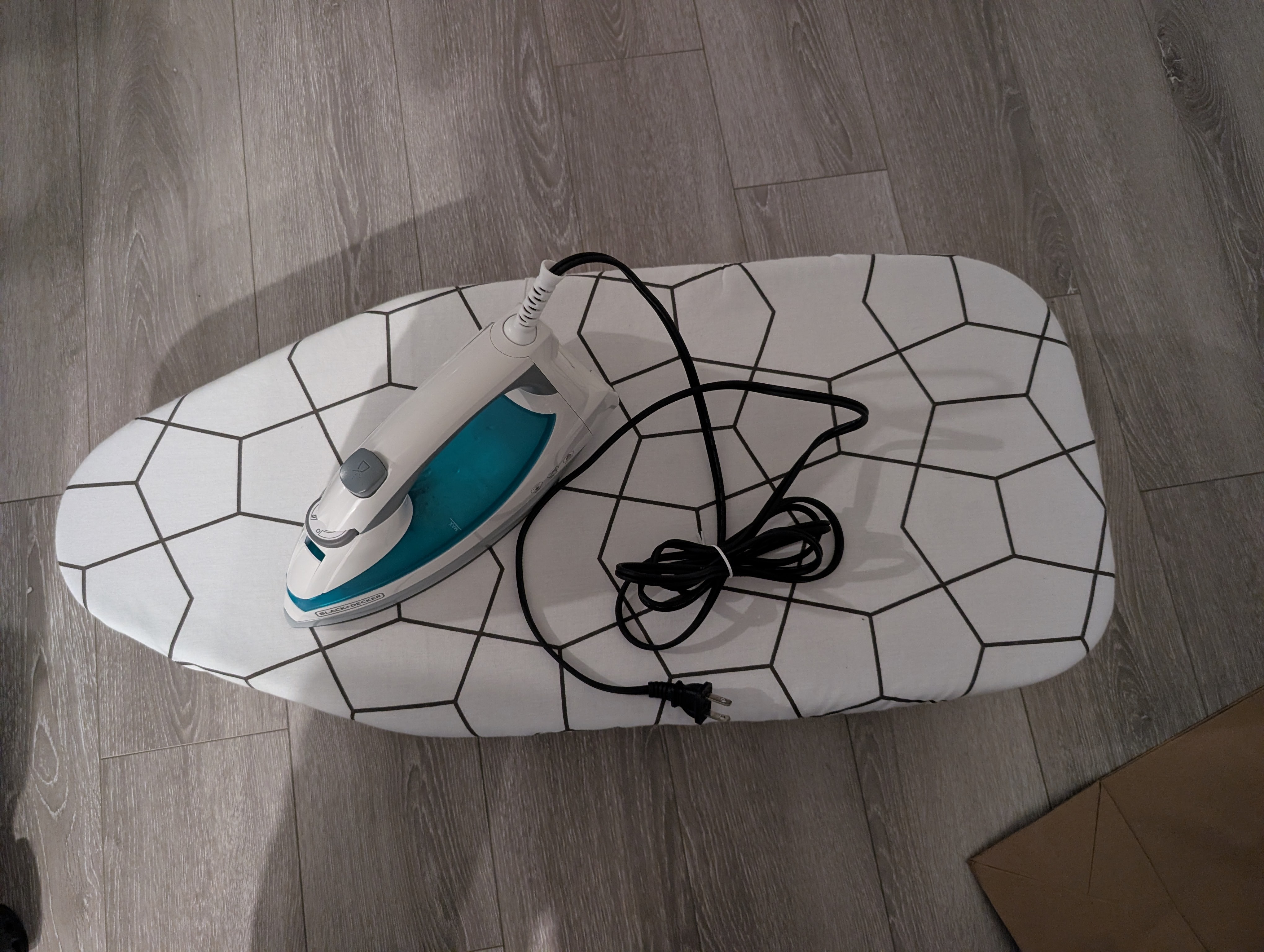BLACK+DECKER Iron + Compact Ironing Board – Moving Sale