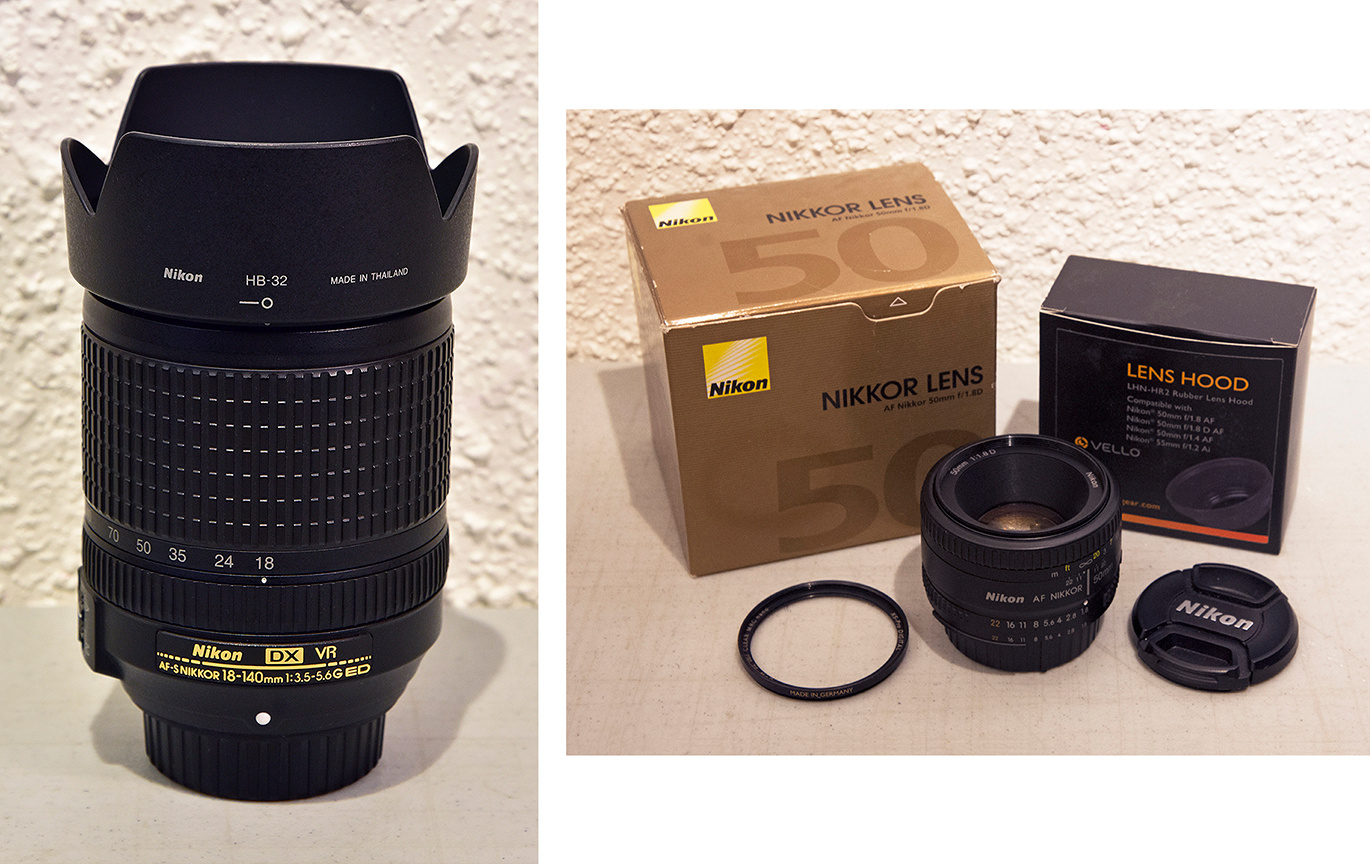 Your Choice of ONE or BOTH Nikon Camera Lenses (Mint / New)