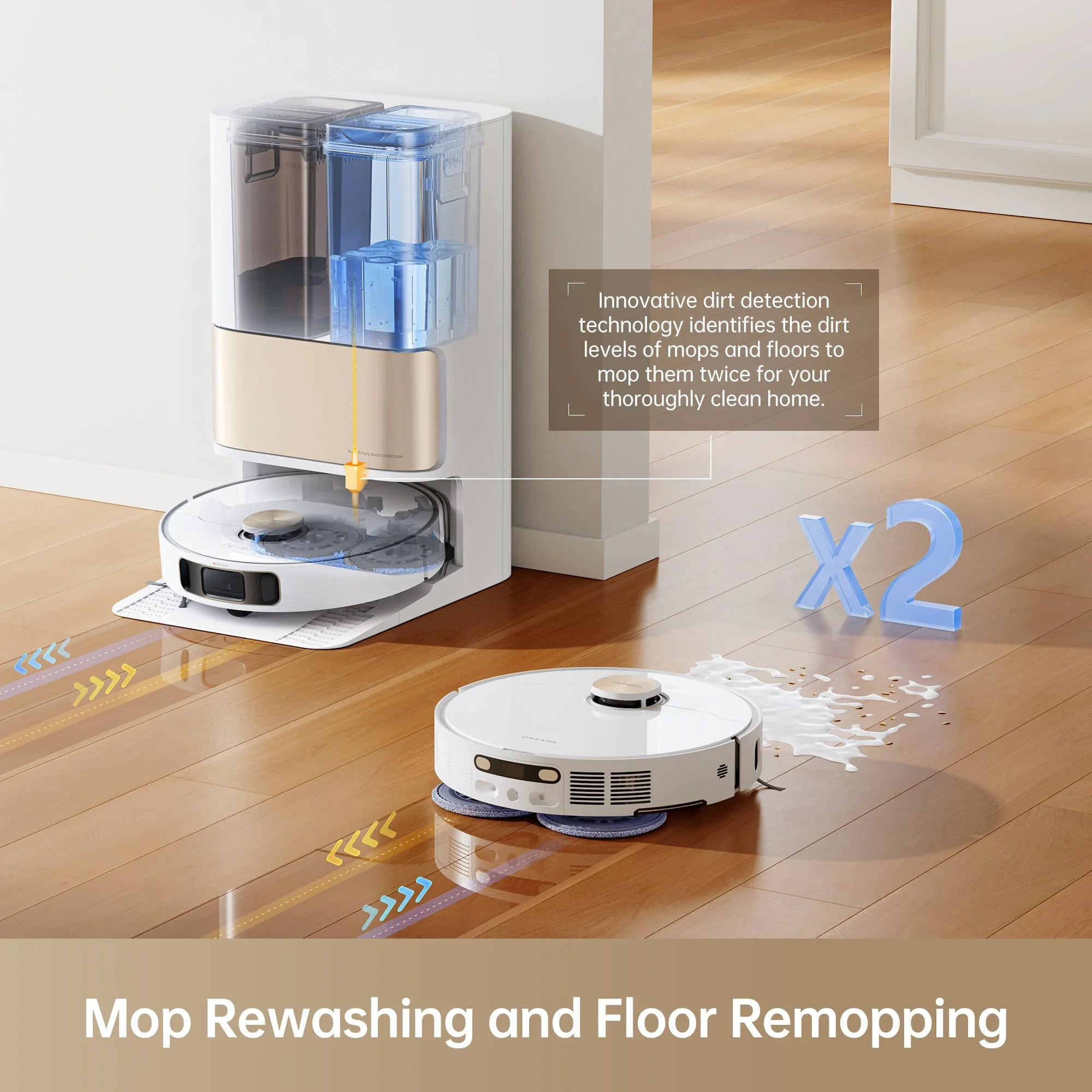 Dreame L10s Pro Ultra Robot Vacuum + Auto-Clean Dock + Extras - photo 5