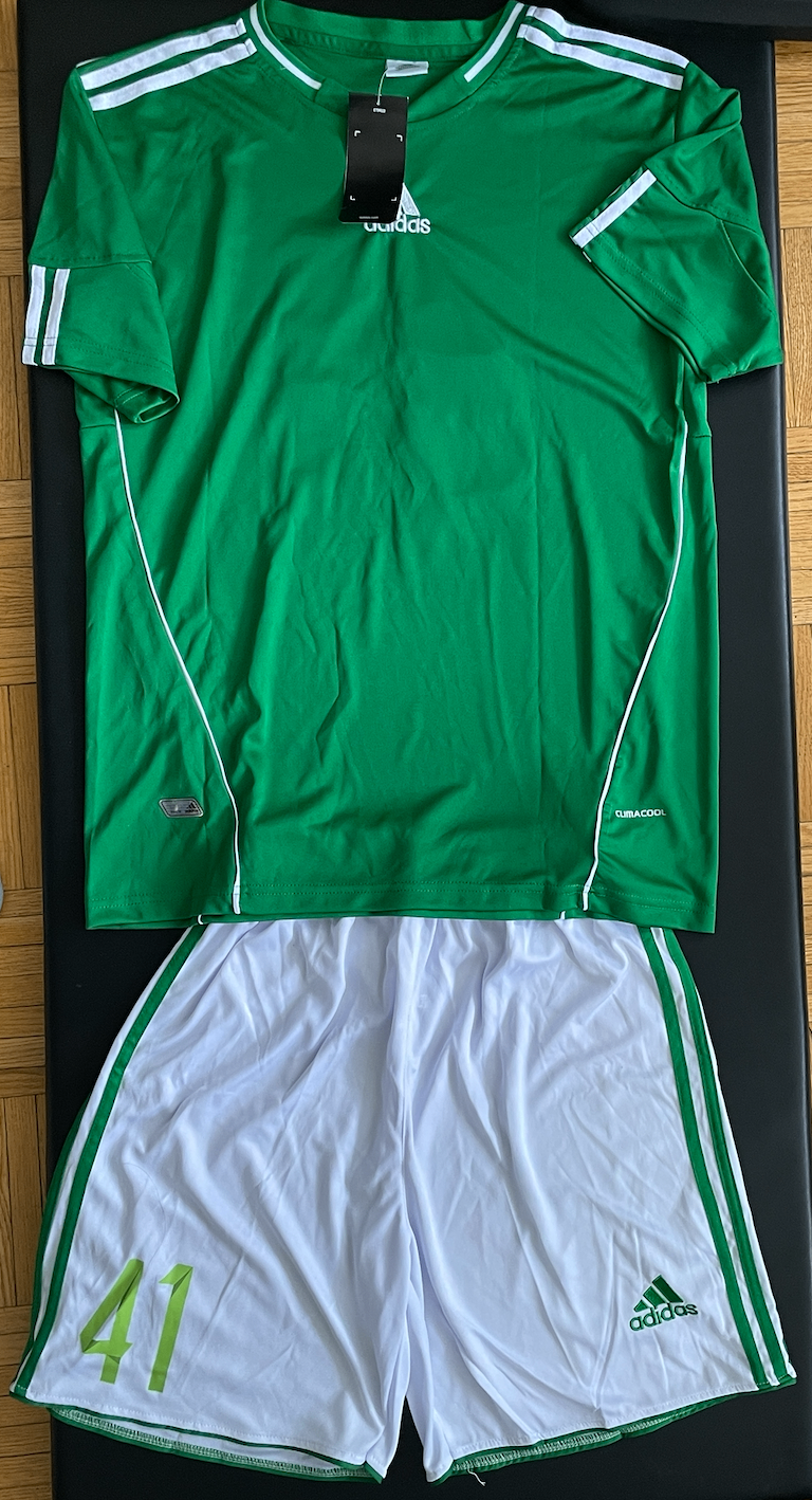 Adidas Soccer Jersey and Shorts Set XXL - photo 2
