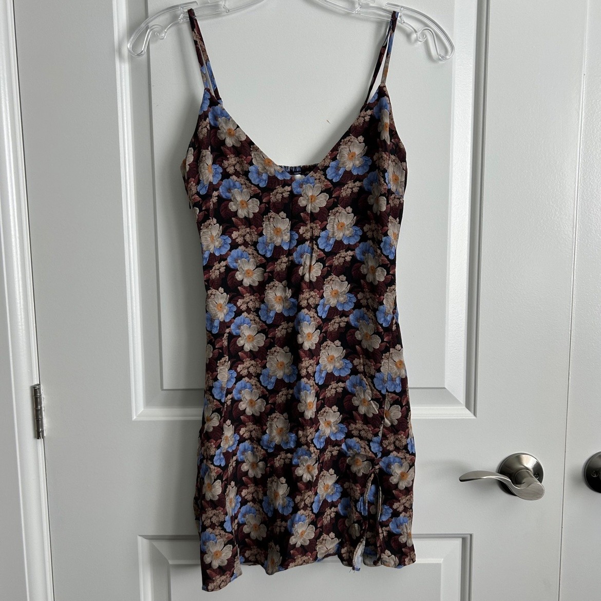 Wilfred Floral Slip Mini Dress – Size 0, Used Like New - photo 2