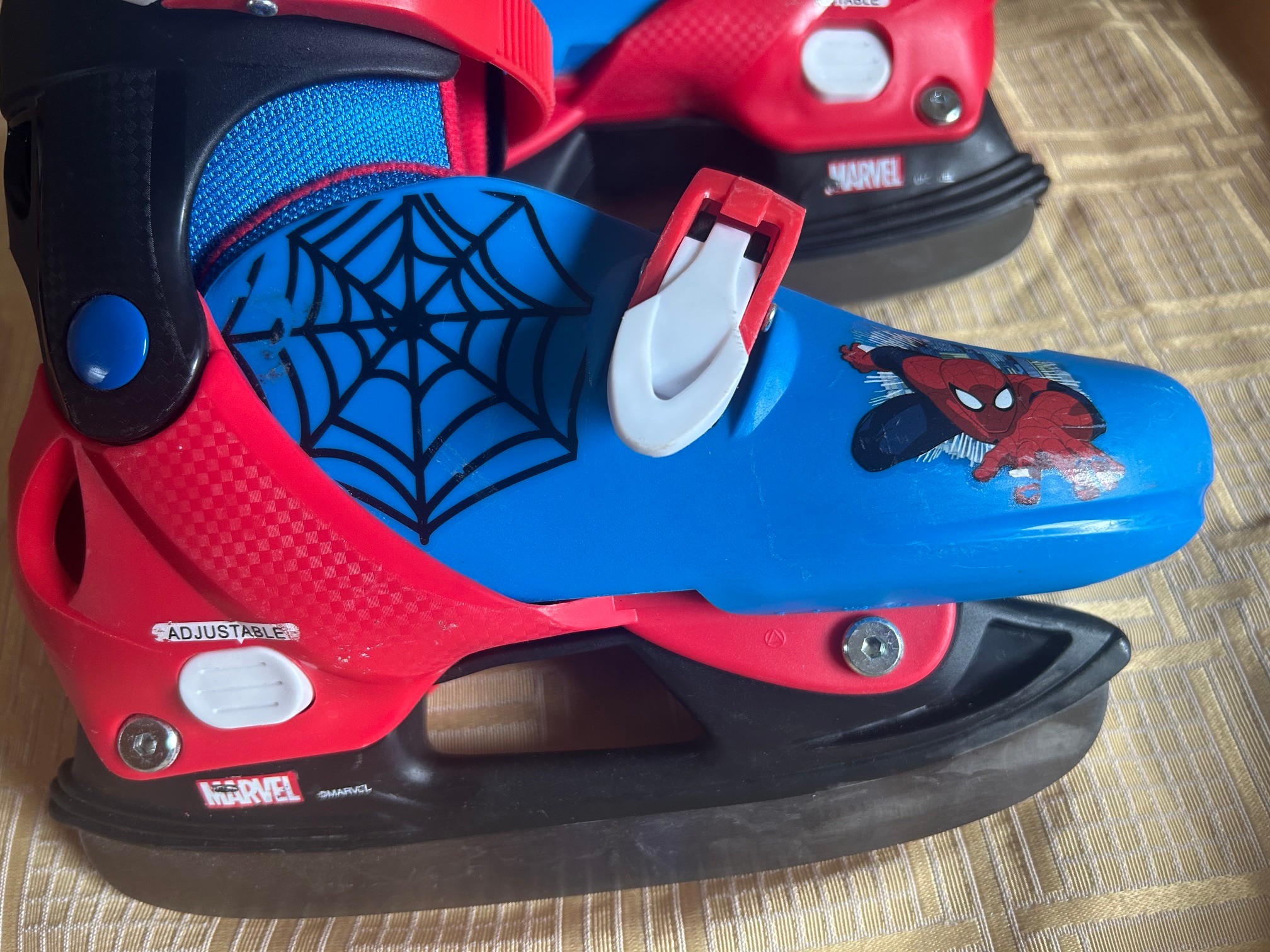 Marvel Spider-Man Adjustable Kids Ice Skates