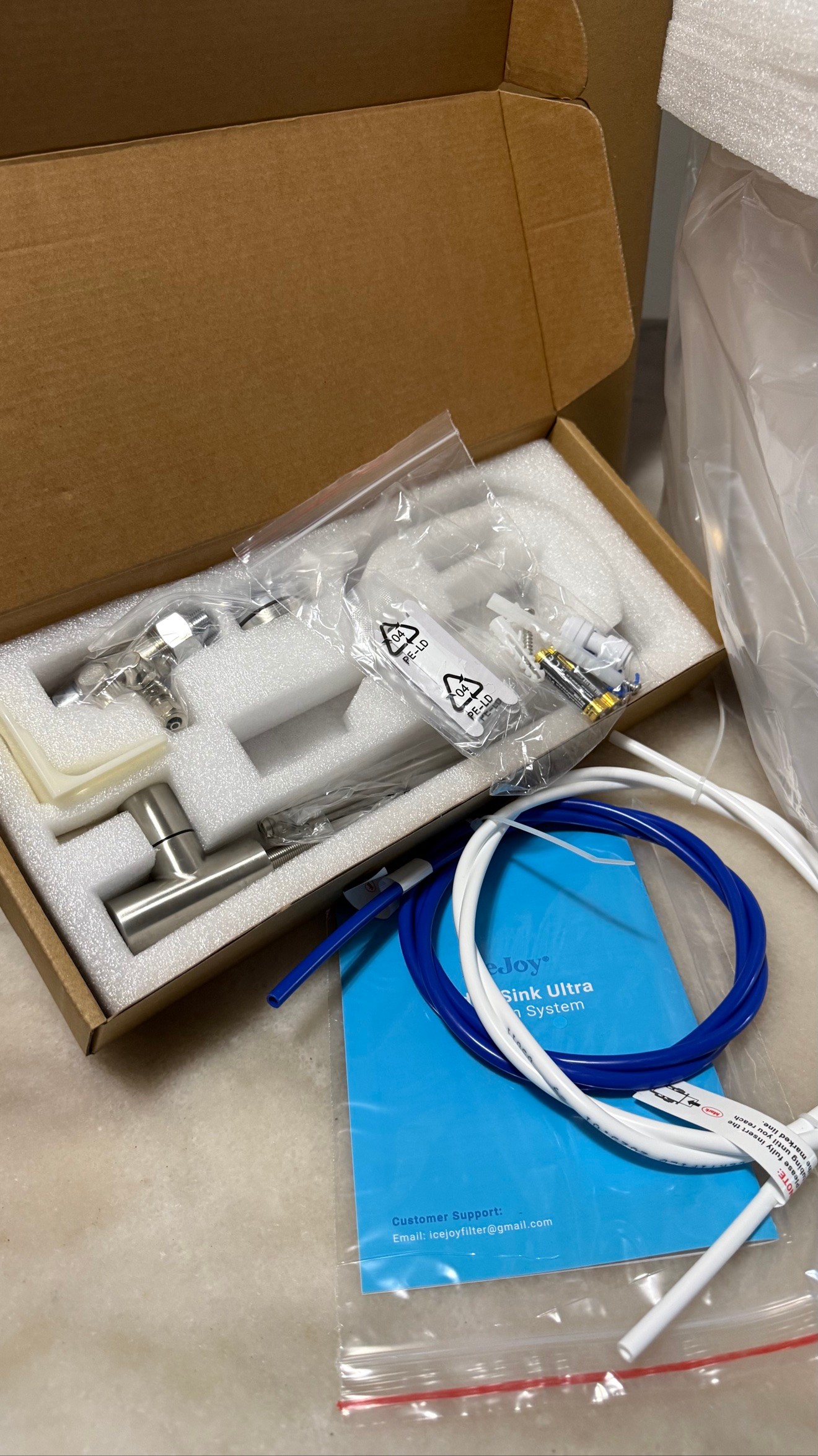 NEW IceJoy UWF-01 Ultra-Filtration Under Sink Water Filter - photo 3