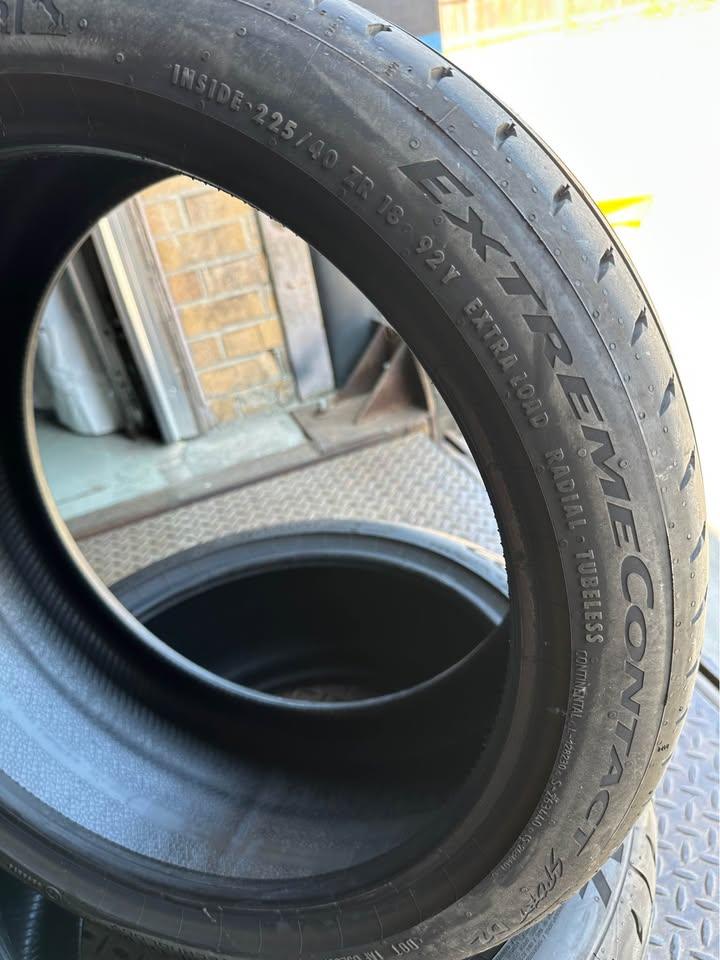 USED LIKE NEW  Continental EXTREMECONTACT SPORT 02 (PAIR) - photo 3