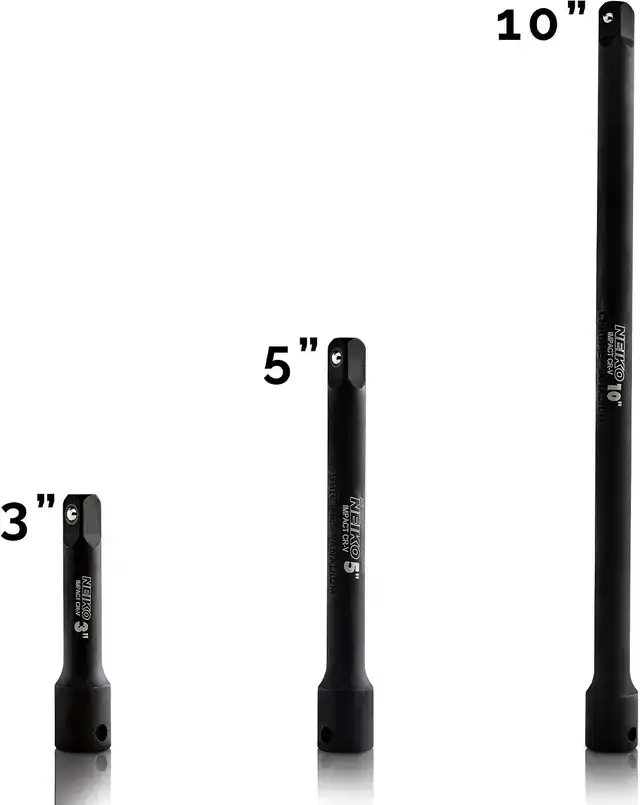 NEIKO 3/8" Drive Impact Extension Bar Set - photo 3