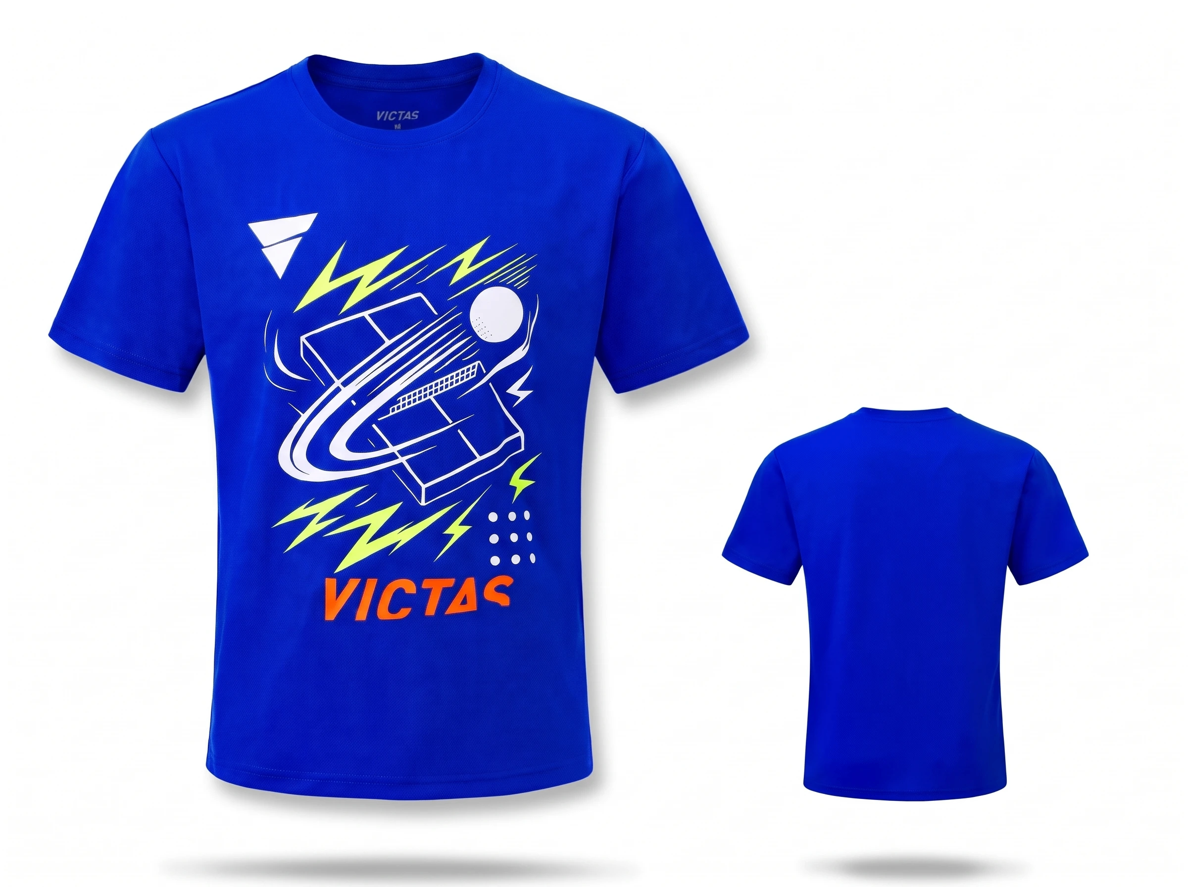 Victas Table Tennis T-Shirt Blue