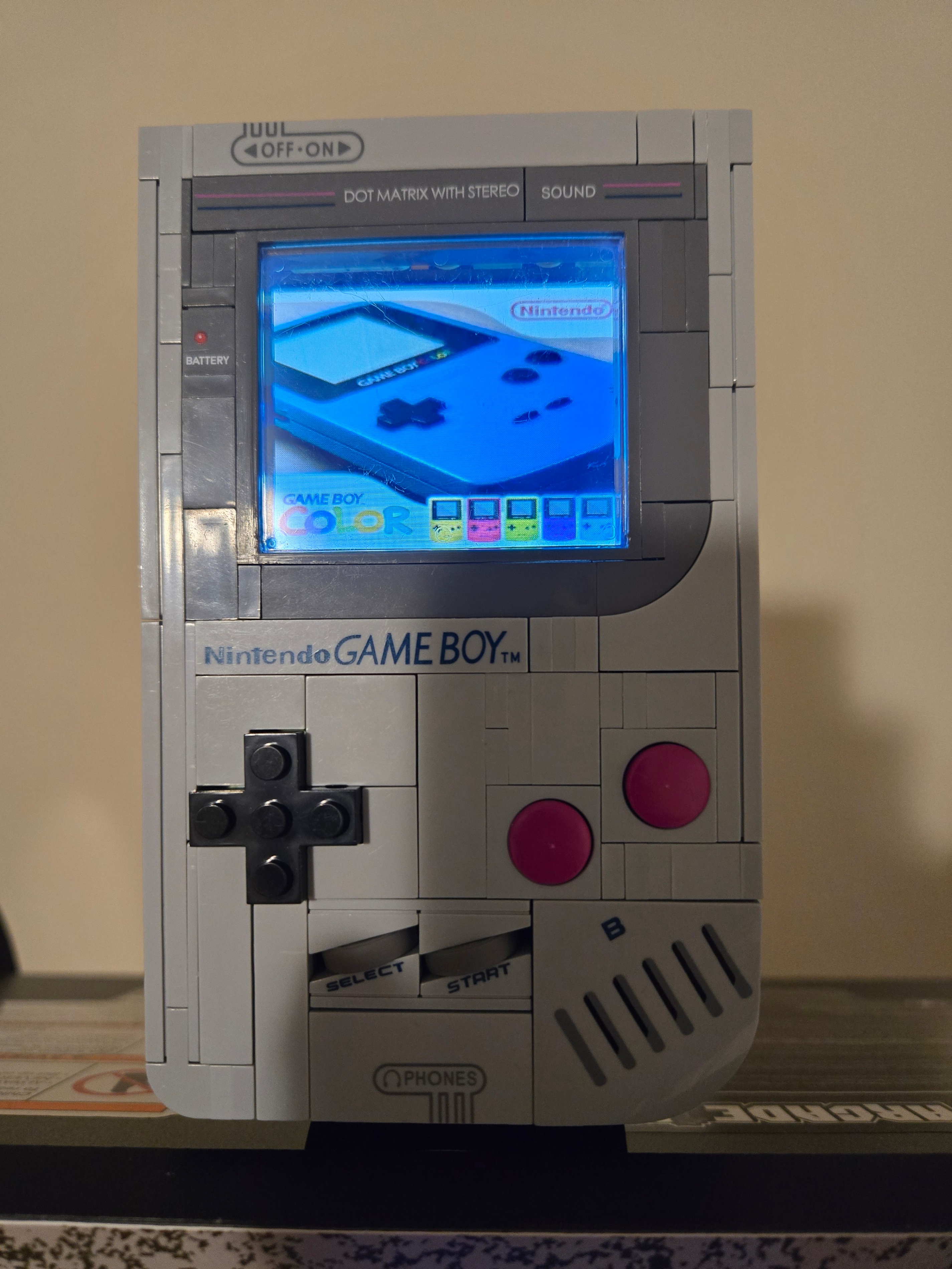 DIY LEGO Game Boy Conversion Kit – Components & Sealed Brick Set