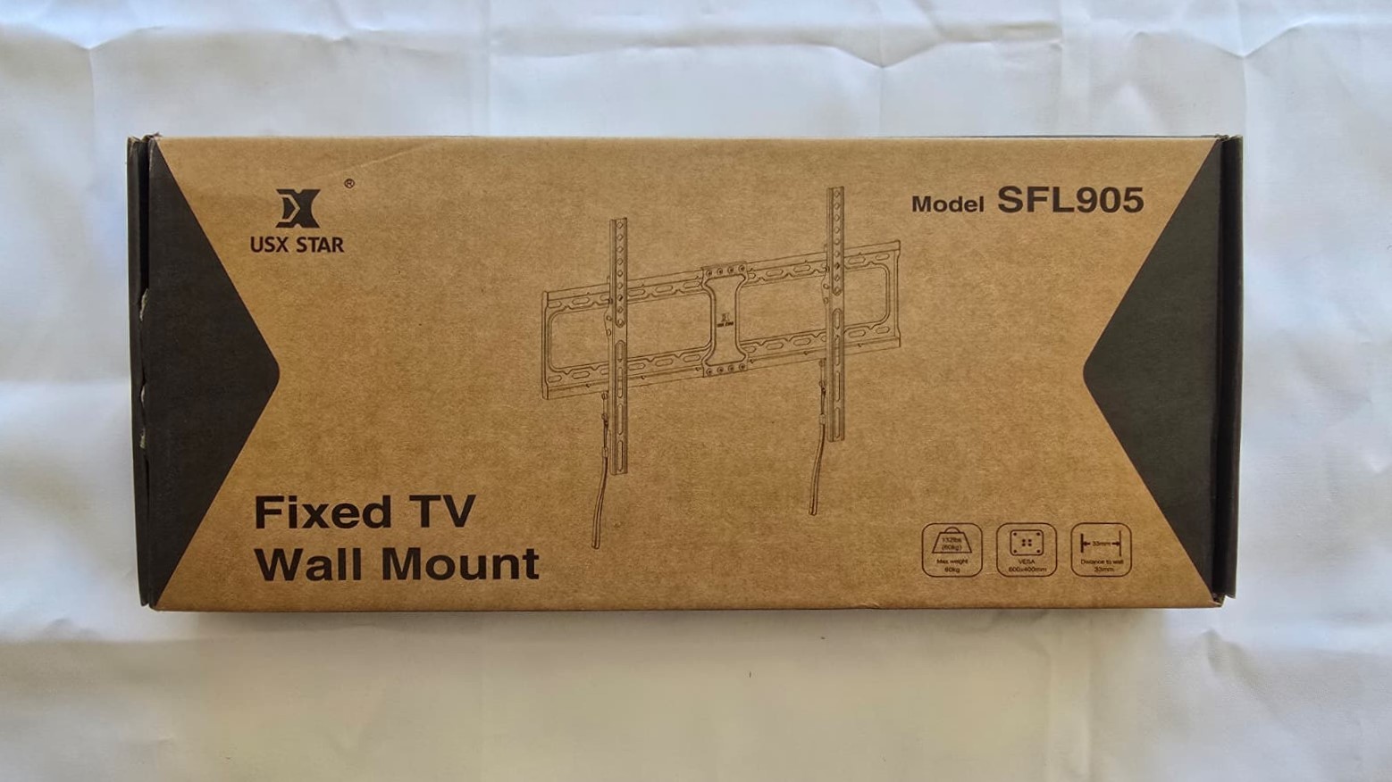 TV Wall Mount (37"–84" TVs, Max VESA 600x400mm) - photo 3