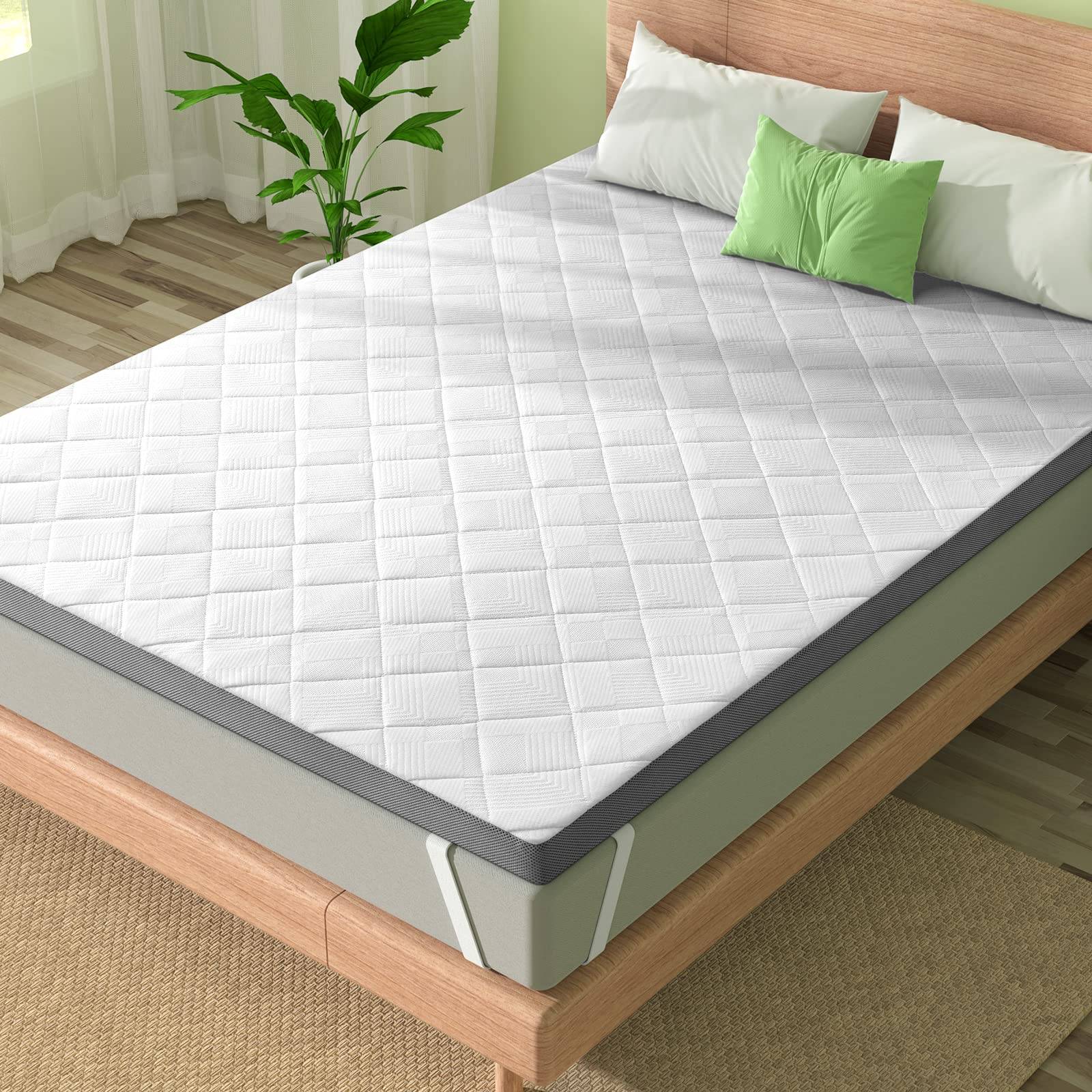 BedStory 4 Inch Memory Foam Mattress Topper Full - Brand New - photo 4