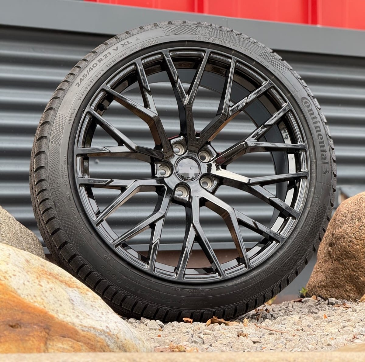NEW 21"Audi RS6/RS7/Bentley(5x112)+245/40/R21 Continental Snows - photo 5