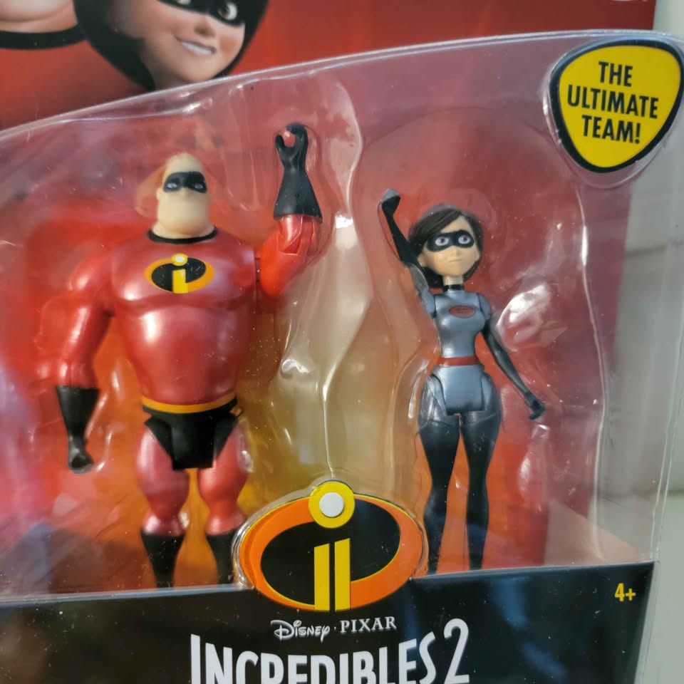 Disney Incredibles 2 Elastigirl & Mr. Incredible Action Figure - photo 2