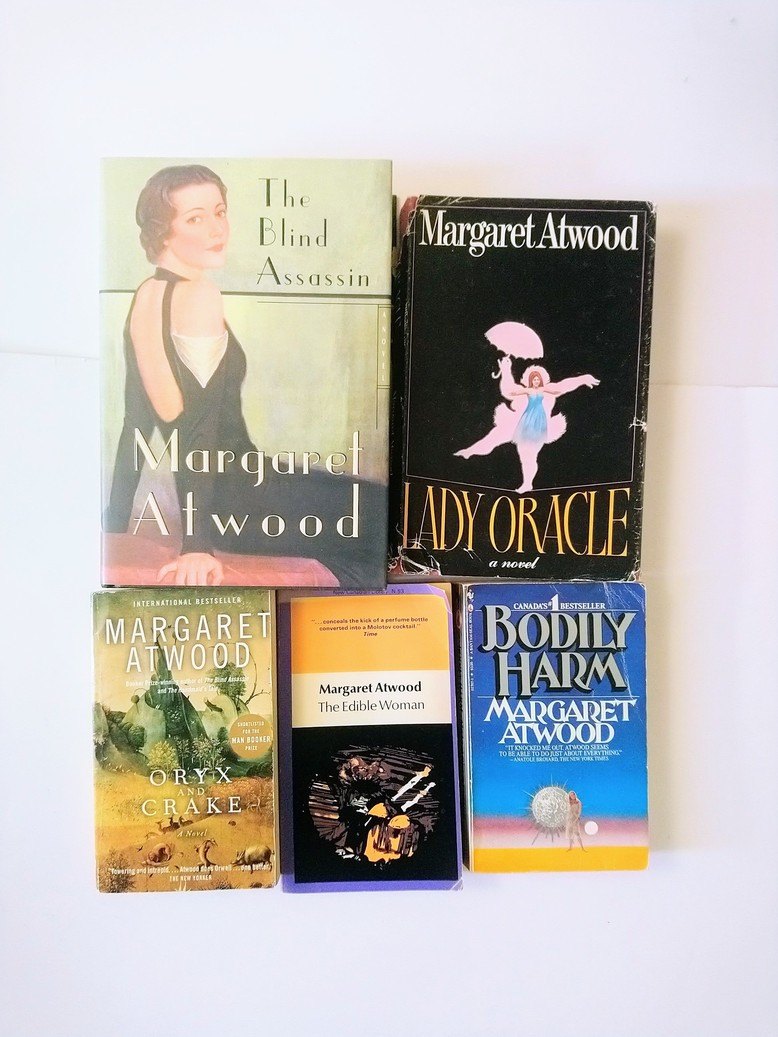 Margaret Atwood books!