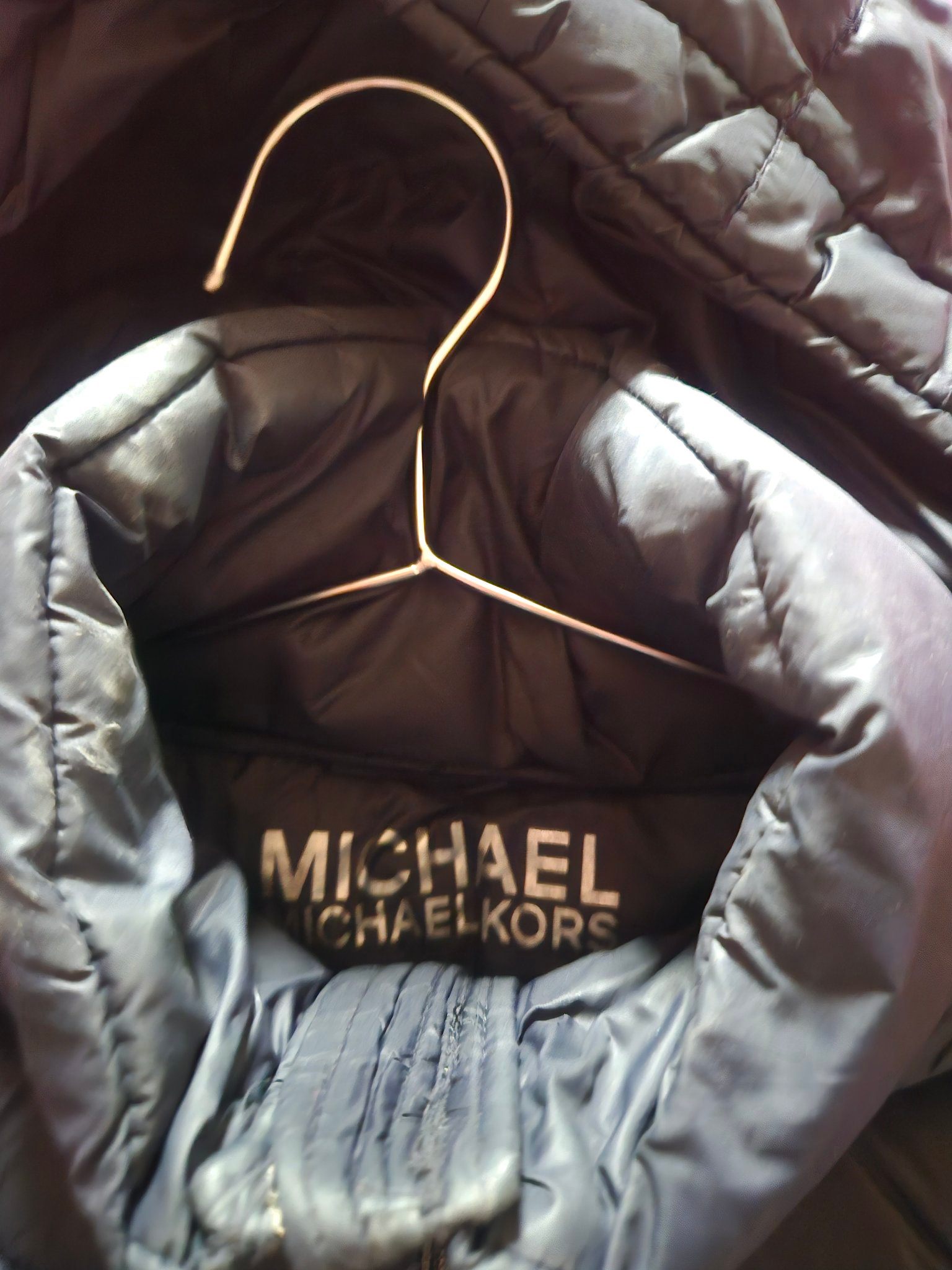 Michael Kors Puffer Jacket - Small - Black - Like New - photo 2