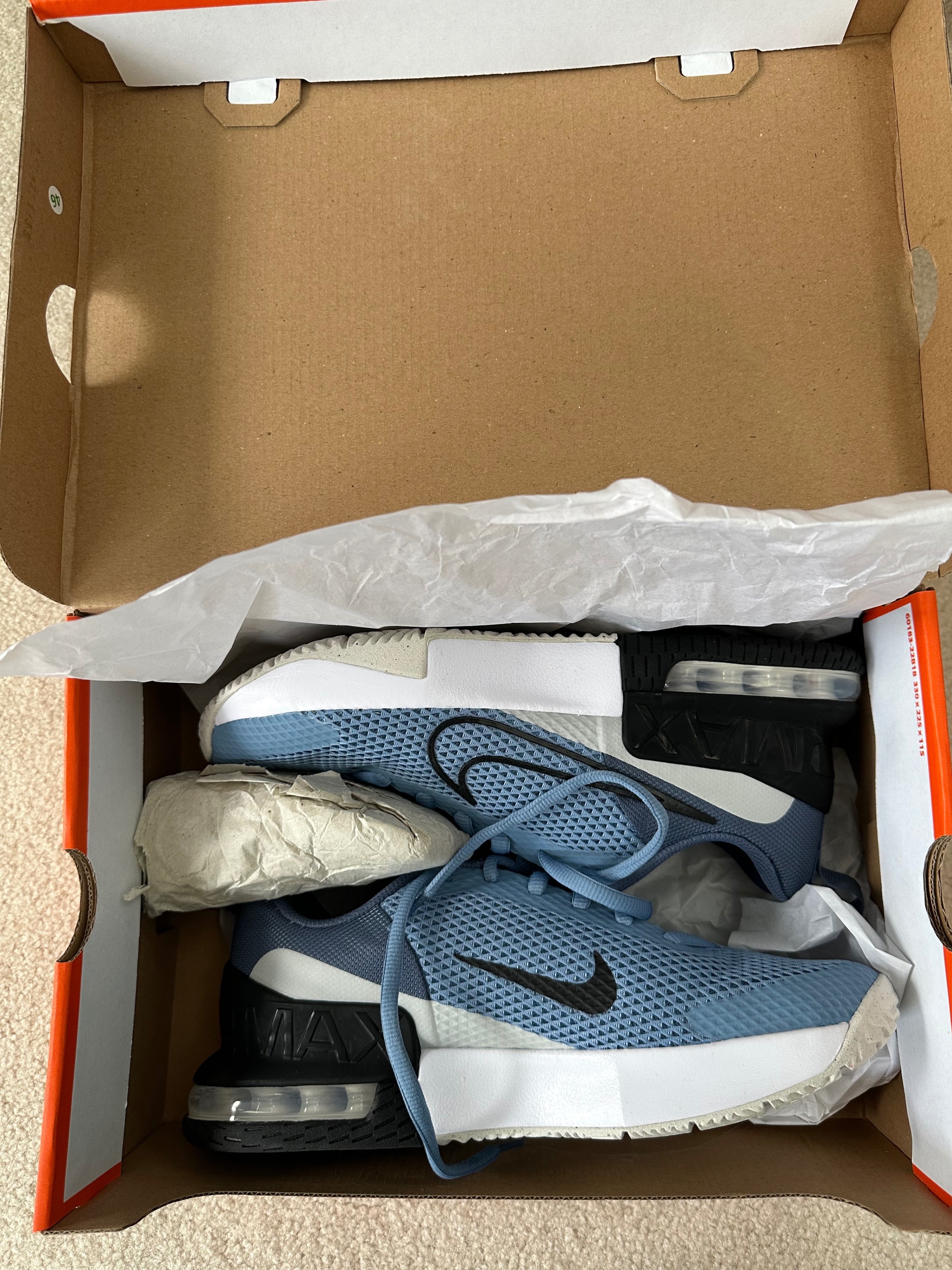 BNIB Nike Air Max Alpha Trainer 6 – Work Blue / Black
