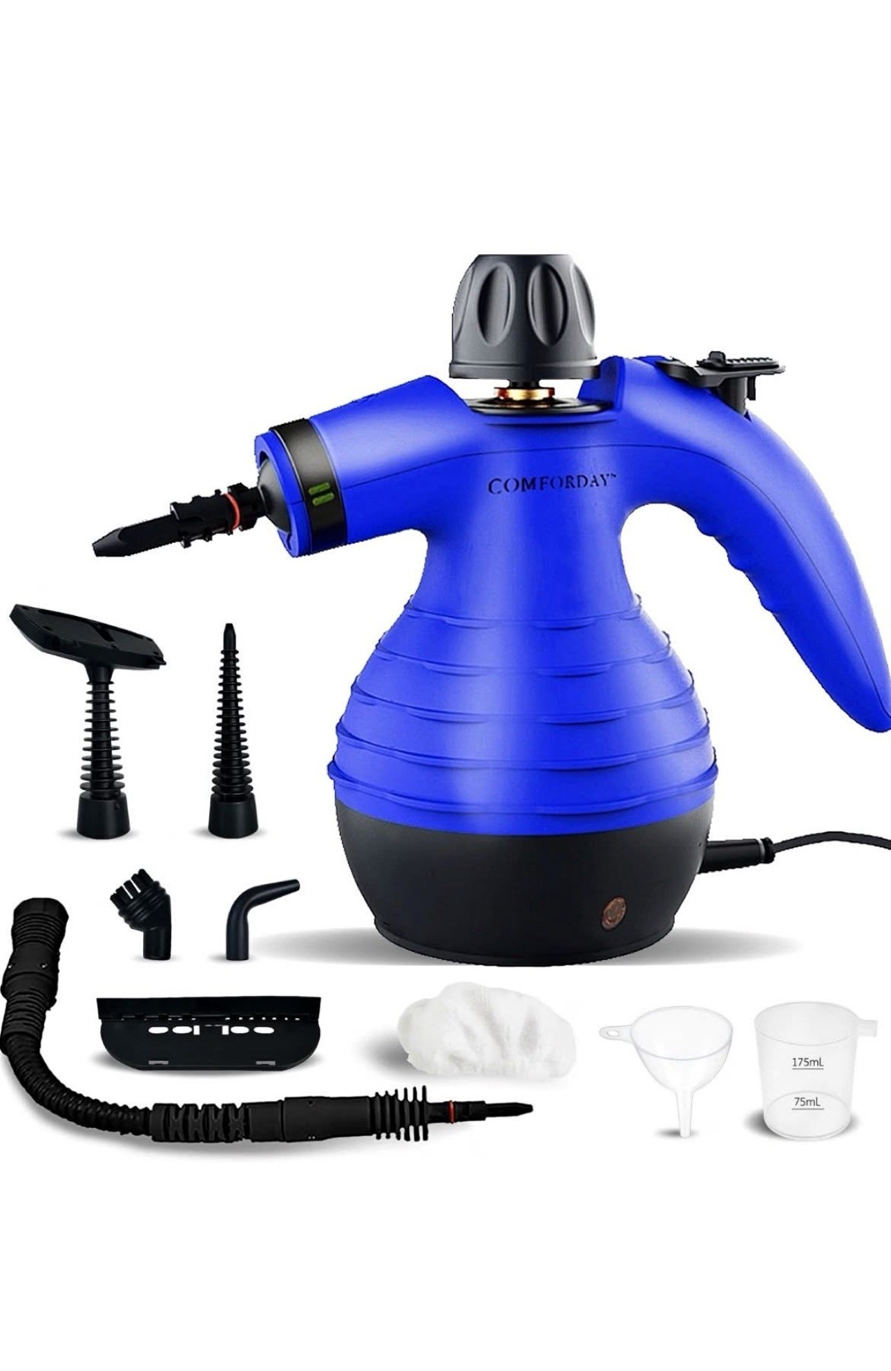 Comforday Handheld Steam Cleaner - 9-Piece Set