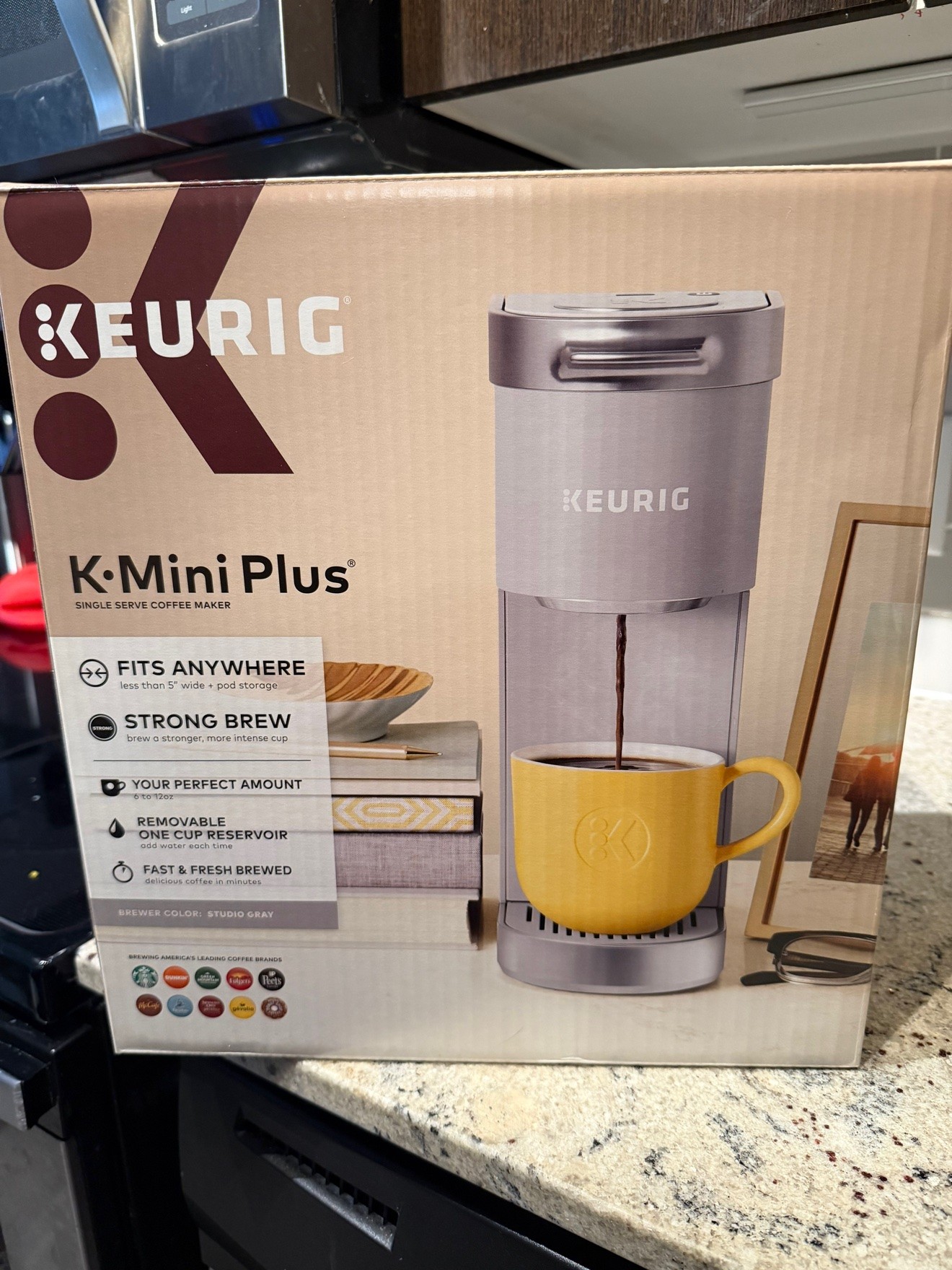 Keurig K-Mini Plus Single Serve Coffee Maker — Studio Gray