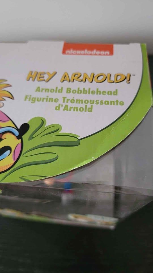 Hey Arnold! Arnold Bobblehead - Nickelodeon - Just Play. NEW. - photo 3