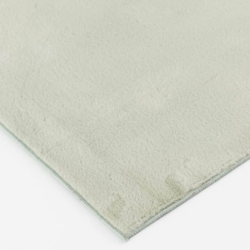 4x6 Faux Fur Area Rug Sage Green Soft (New) - photo 3