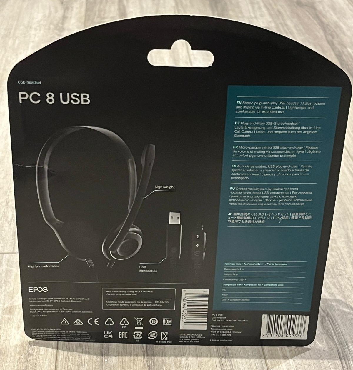 EPOS PC 8 USB Headset with Microphone - photo 2
