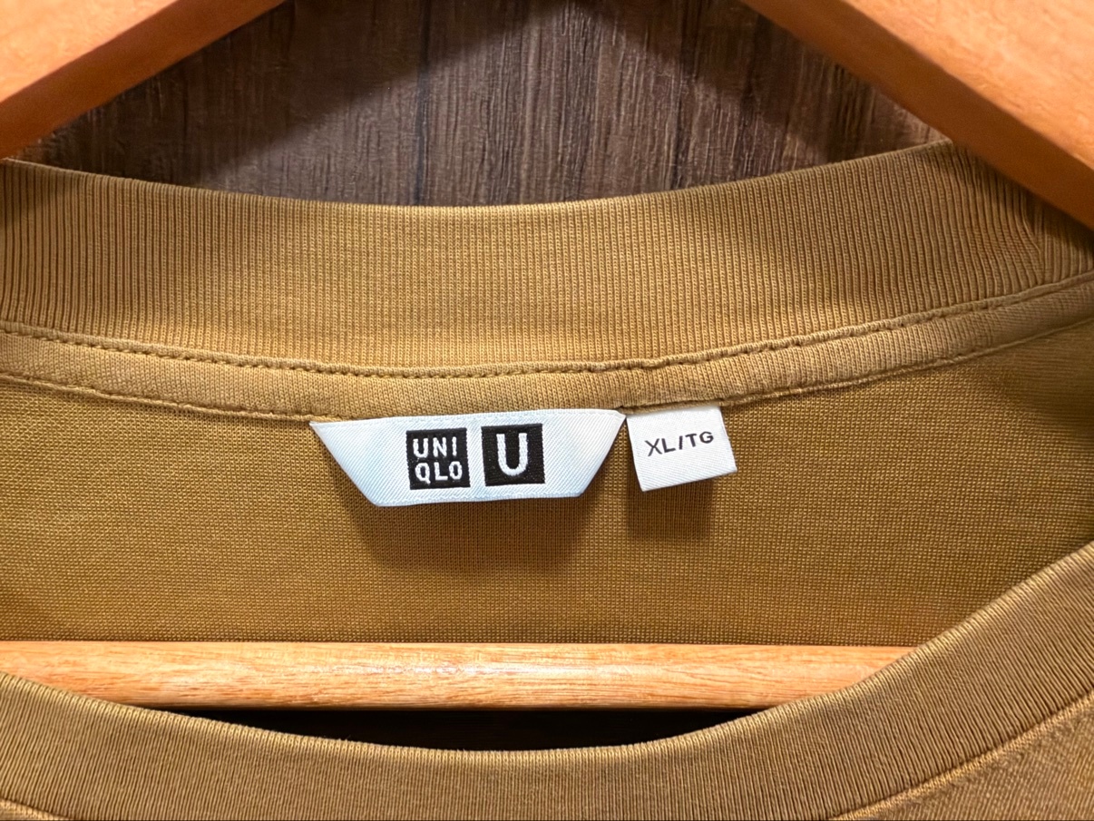Uniqlo U Mustard Oversized T-Shirt, Size XL - photo 3