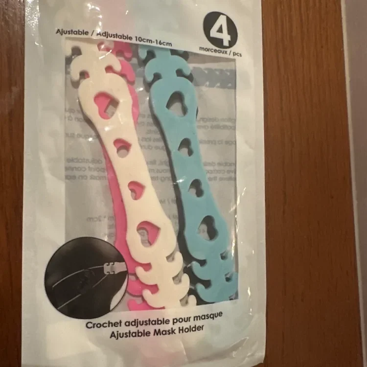 Adjustable Mask Holder - 4 Pcs
