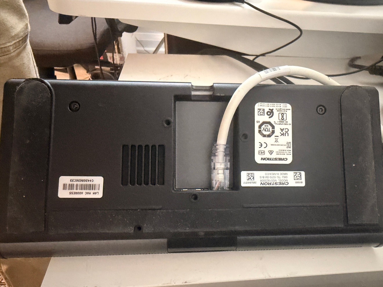 Crestron TS-1070-GV 10.1" Touch Panel - Tabletop - photo 3