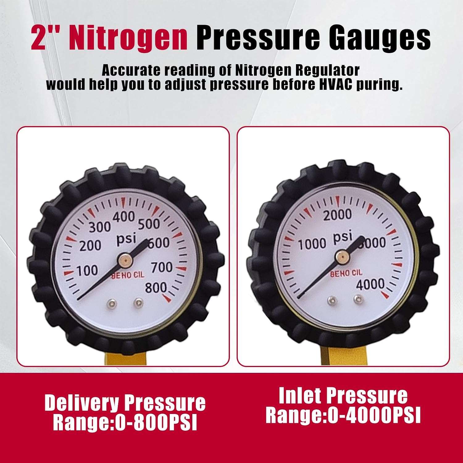 Nitrogen Regulator with 60" Hose for HVA - photo 5