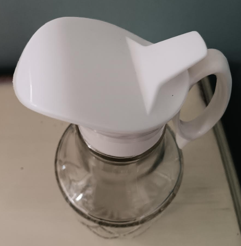 Vintage 1970s Twinpak Glass Syrup Dispenser Pitcher - photo 5