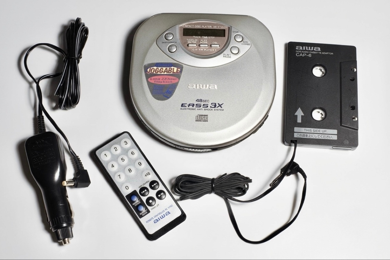 Aiwa XP-V7250C Portable CD Player Car Kit