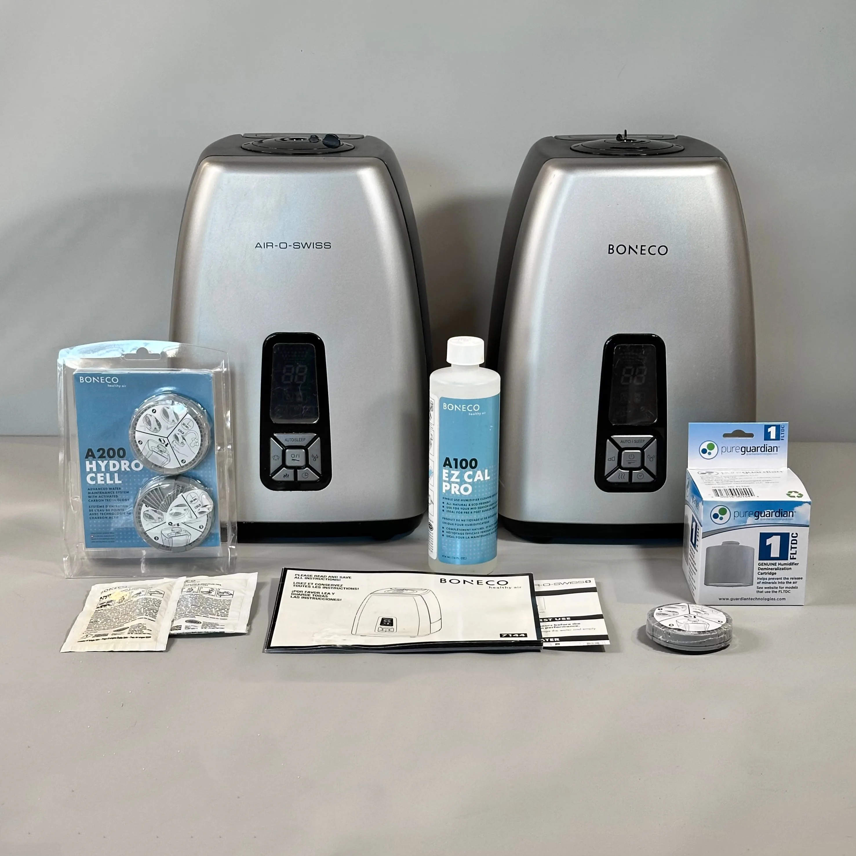 Boneco Warm or Cool Mist Ultrasonic Humidifier Set