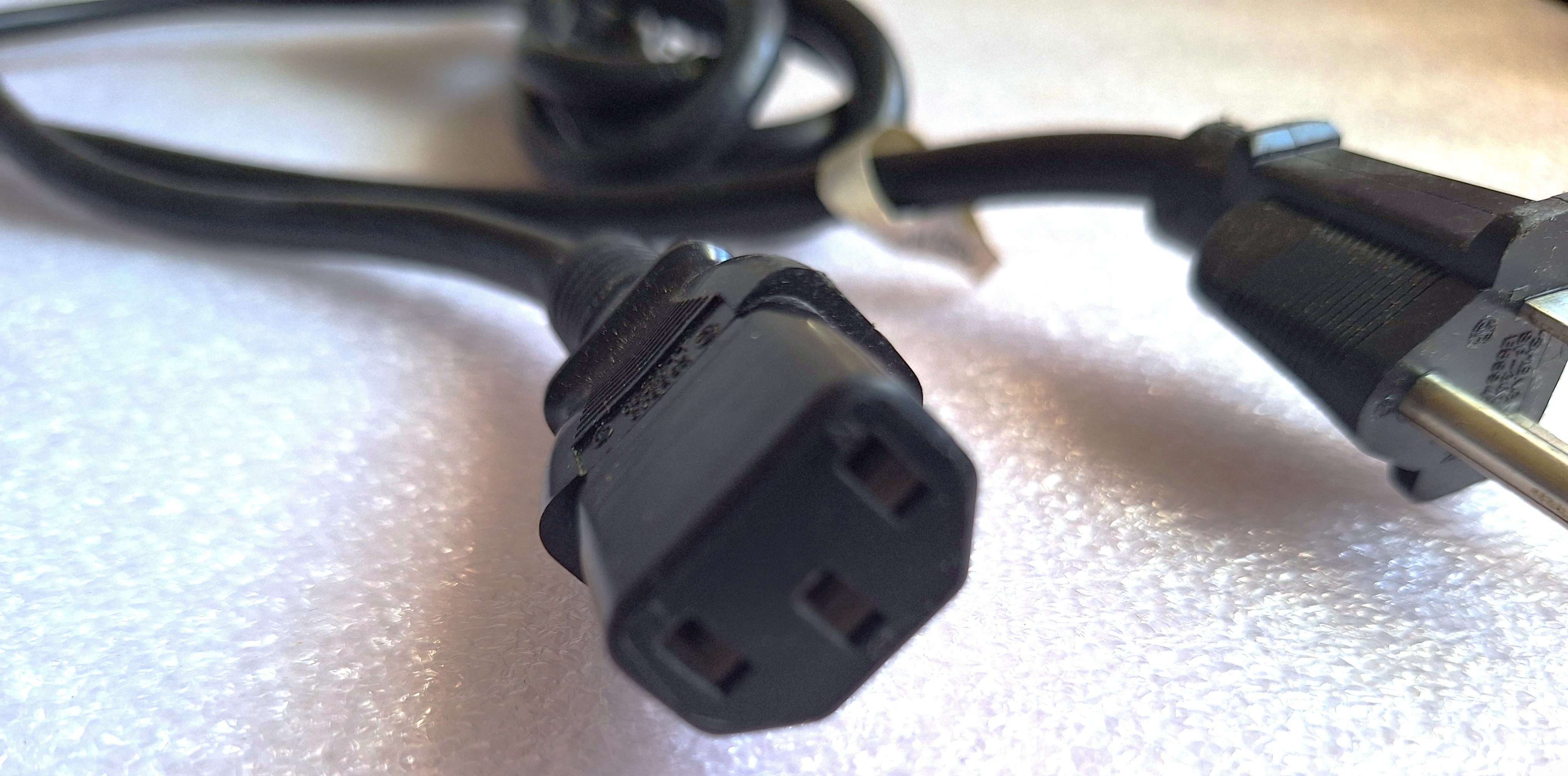 Standard 3-Prong Power Cord for computers or monitors - photo 2