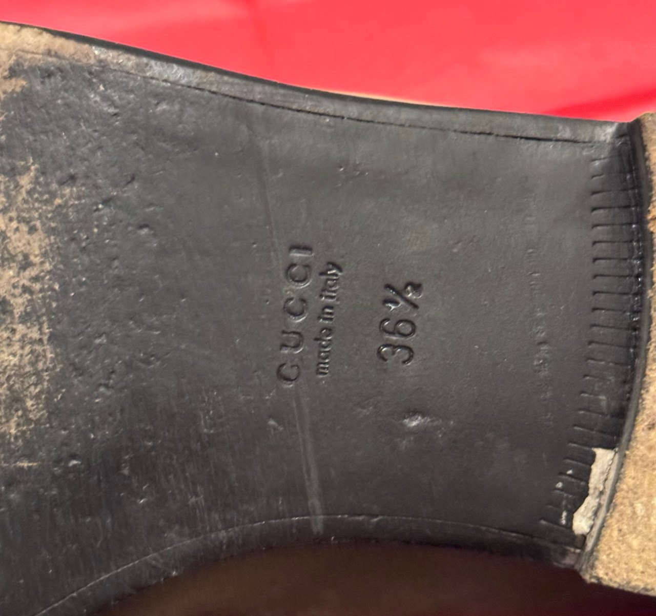 Gucci Leather Loafers Size 36.5 - photo 5