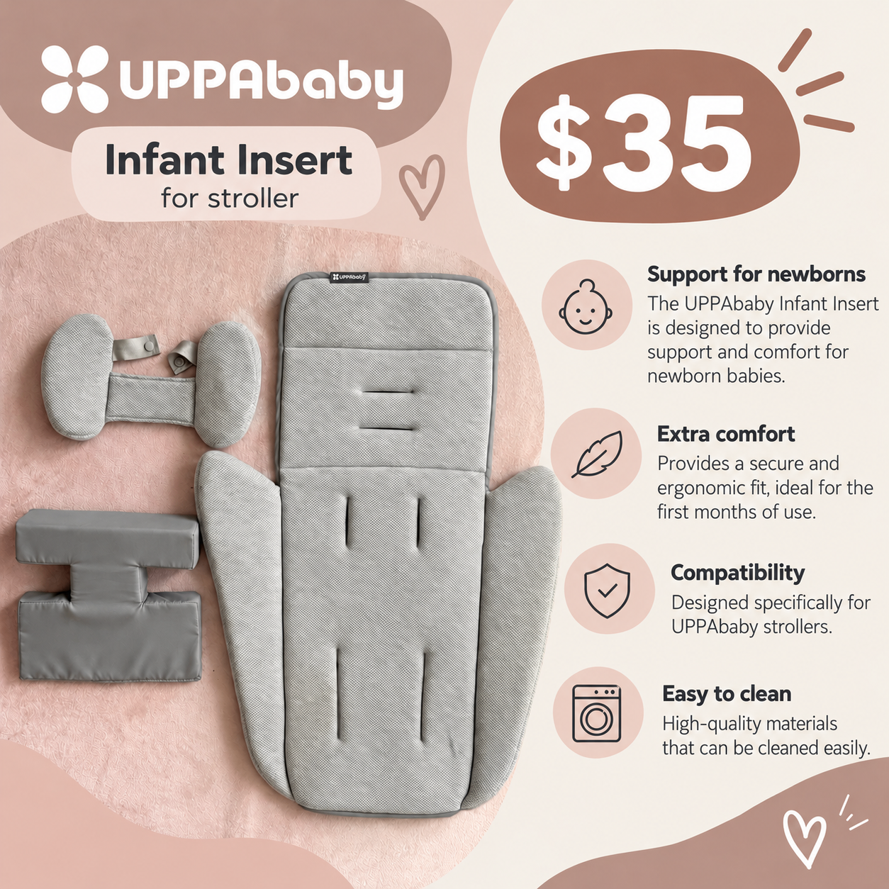 UPPAbaby Infant Insert