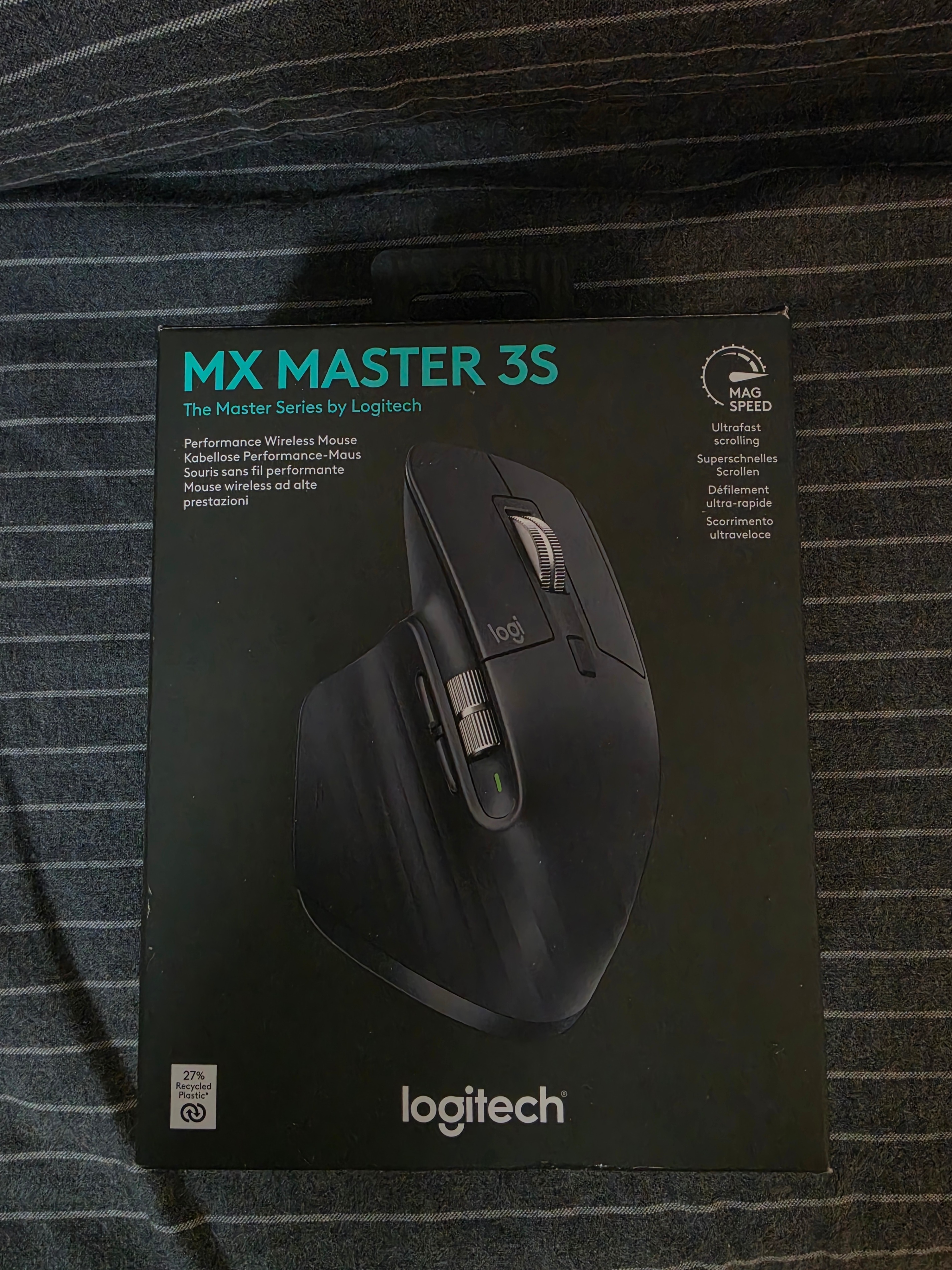 Logitech MX Master 3S Wireless Mouse - Brand New, In Box