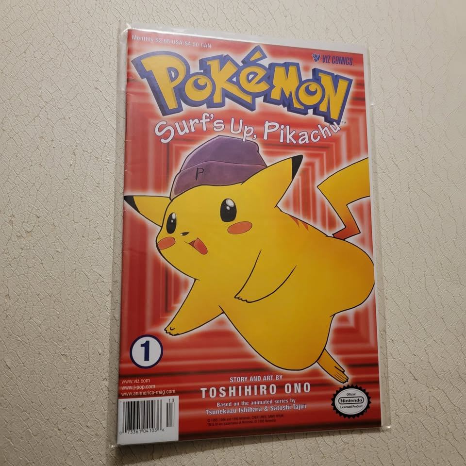 Pokemon Surfs Up Pikachu #1 Viz Manga - Bagged