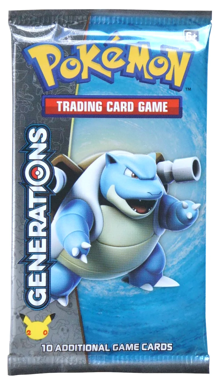 Pokemon Generations Booster Pack