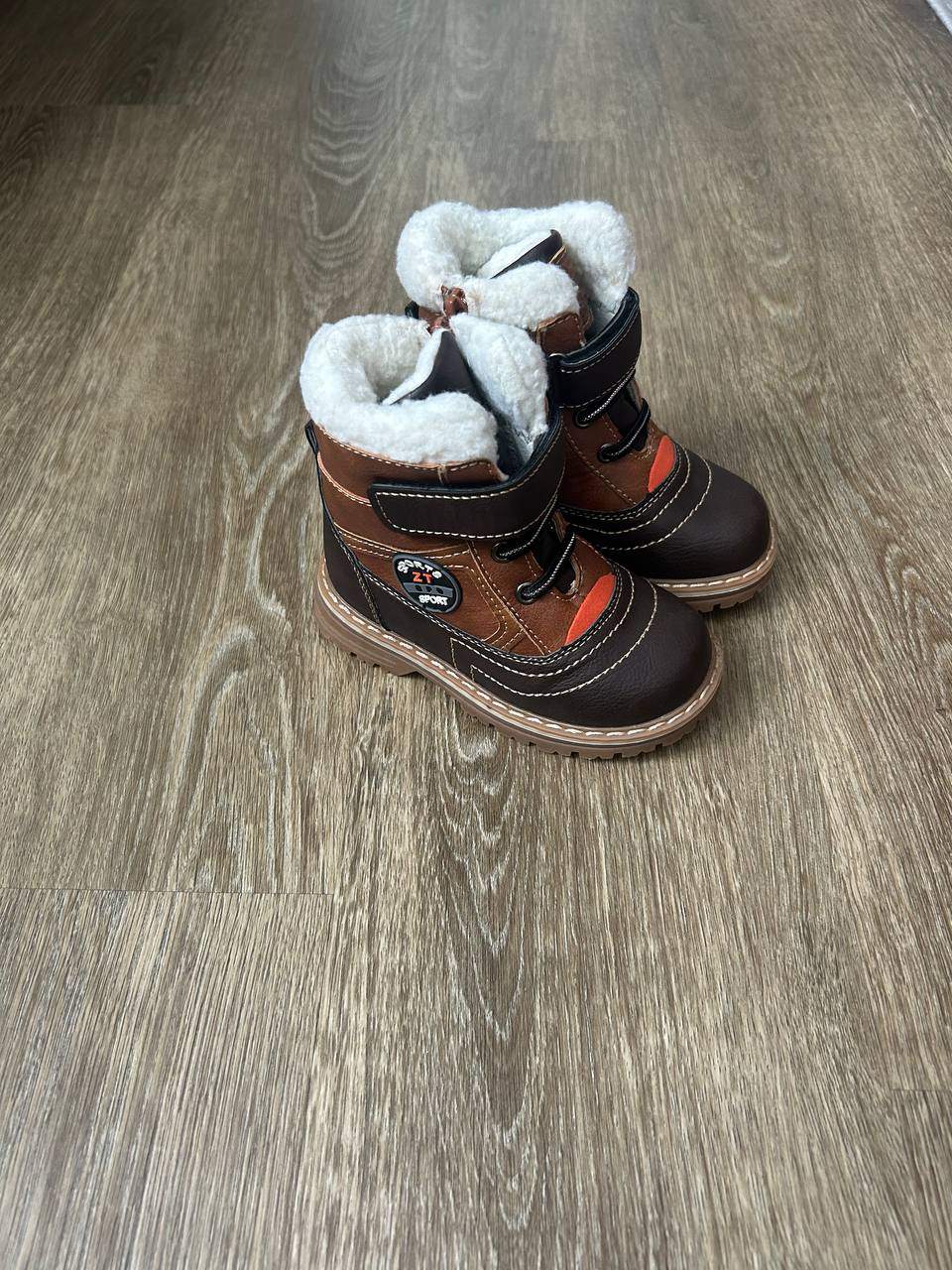 Toddler Winter Boots Brown