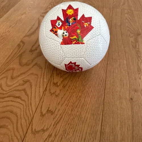 Soccer Ball with Canadian Maple Leaf Design - photo 2