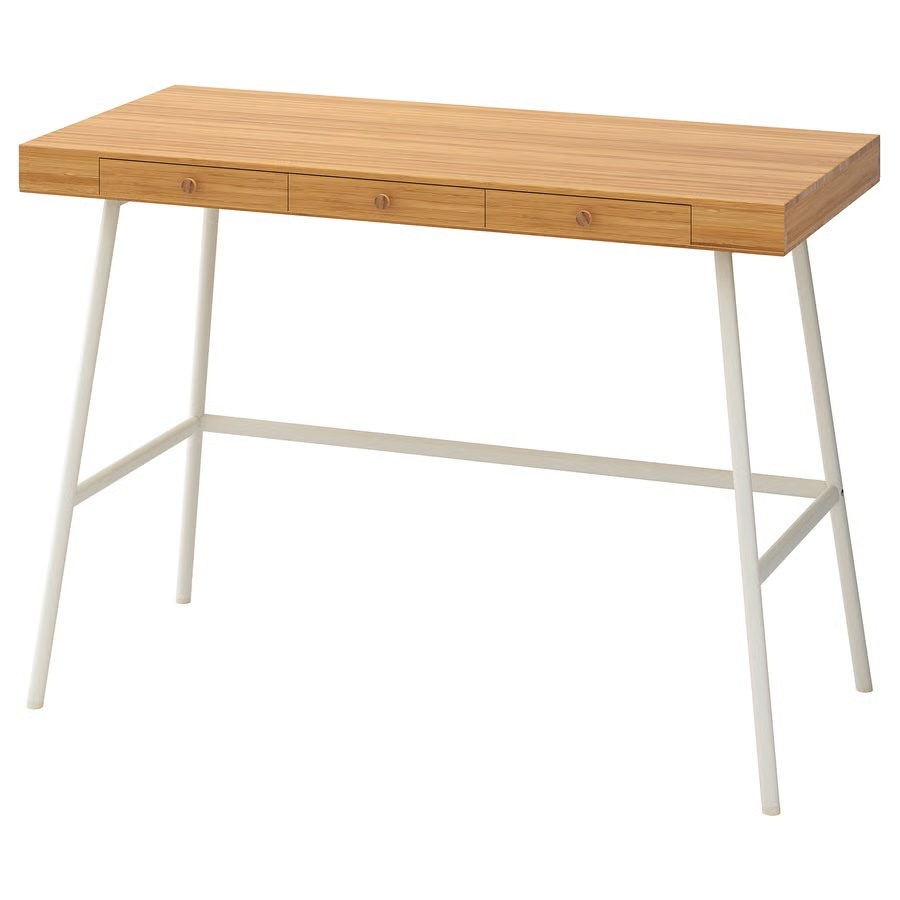 Ikea Lillasen Bamboo Desk - photo 3
