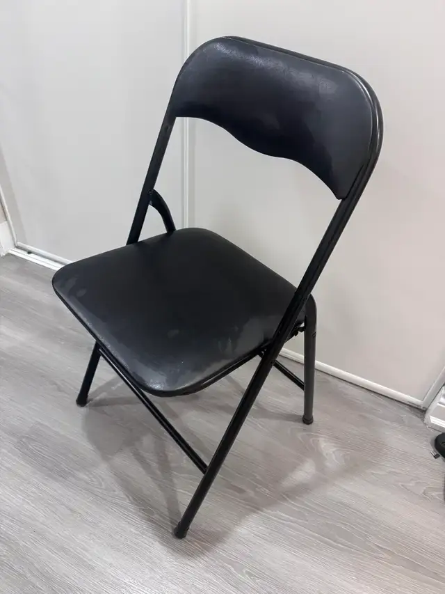 20 Black Folding Chairs | $15 Each or $220 for All - photo 3