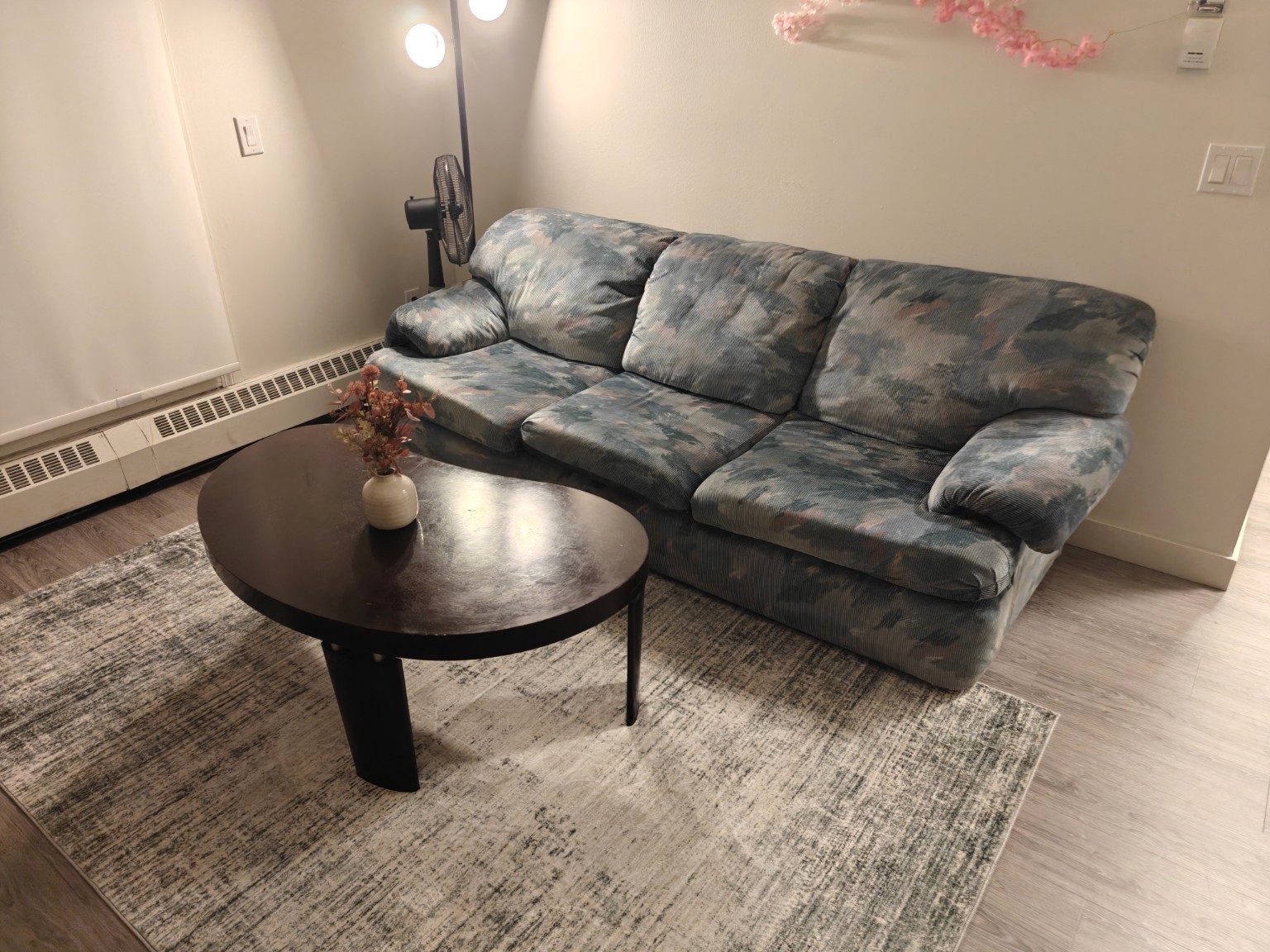 3-Seater Fabric Sofa – $55 - photo 4