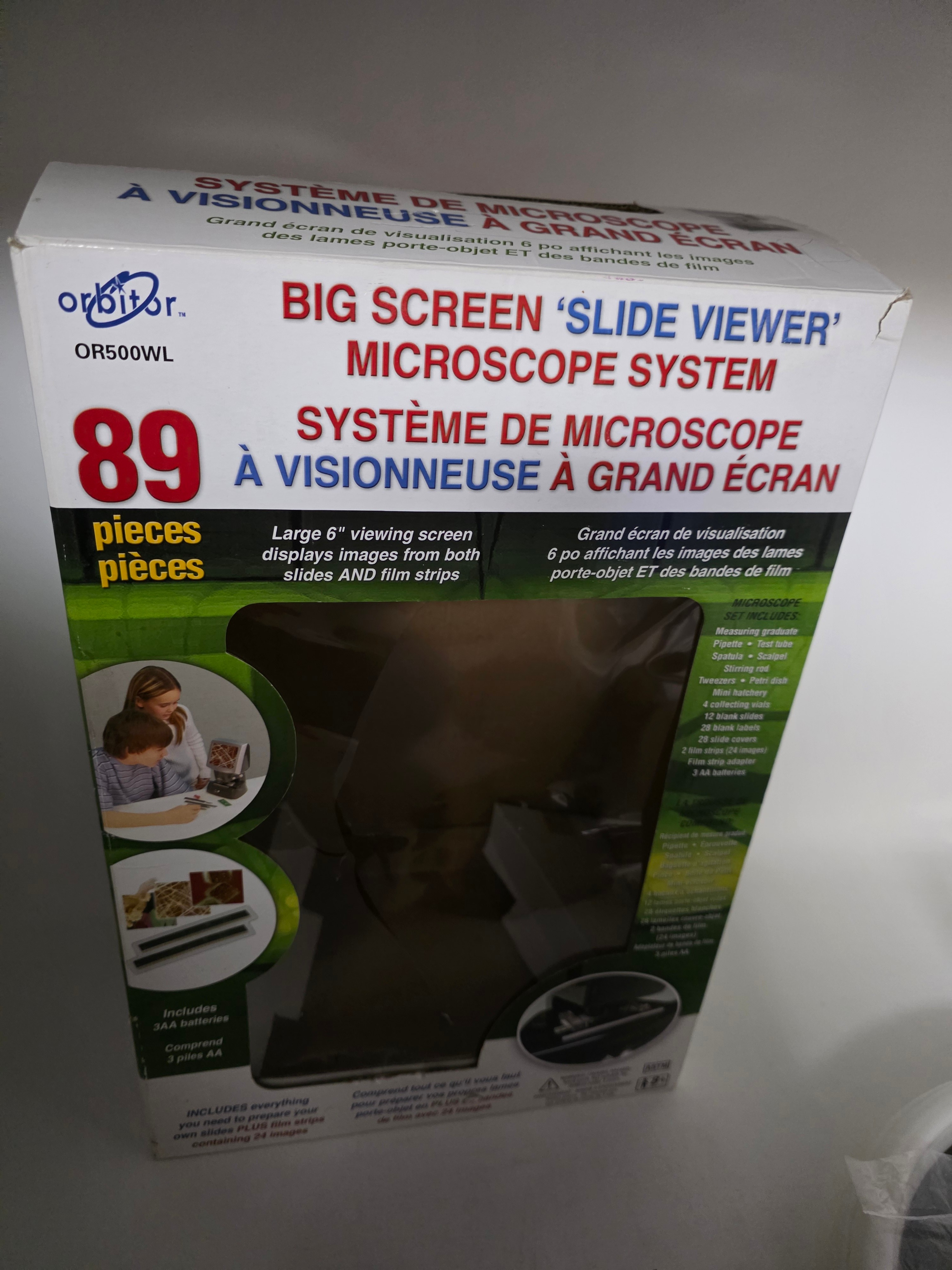 Kids Big Screen Slide Viewer Microscope System - photo 5