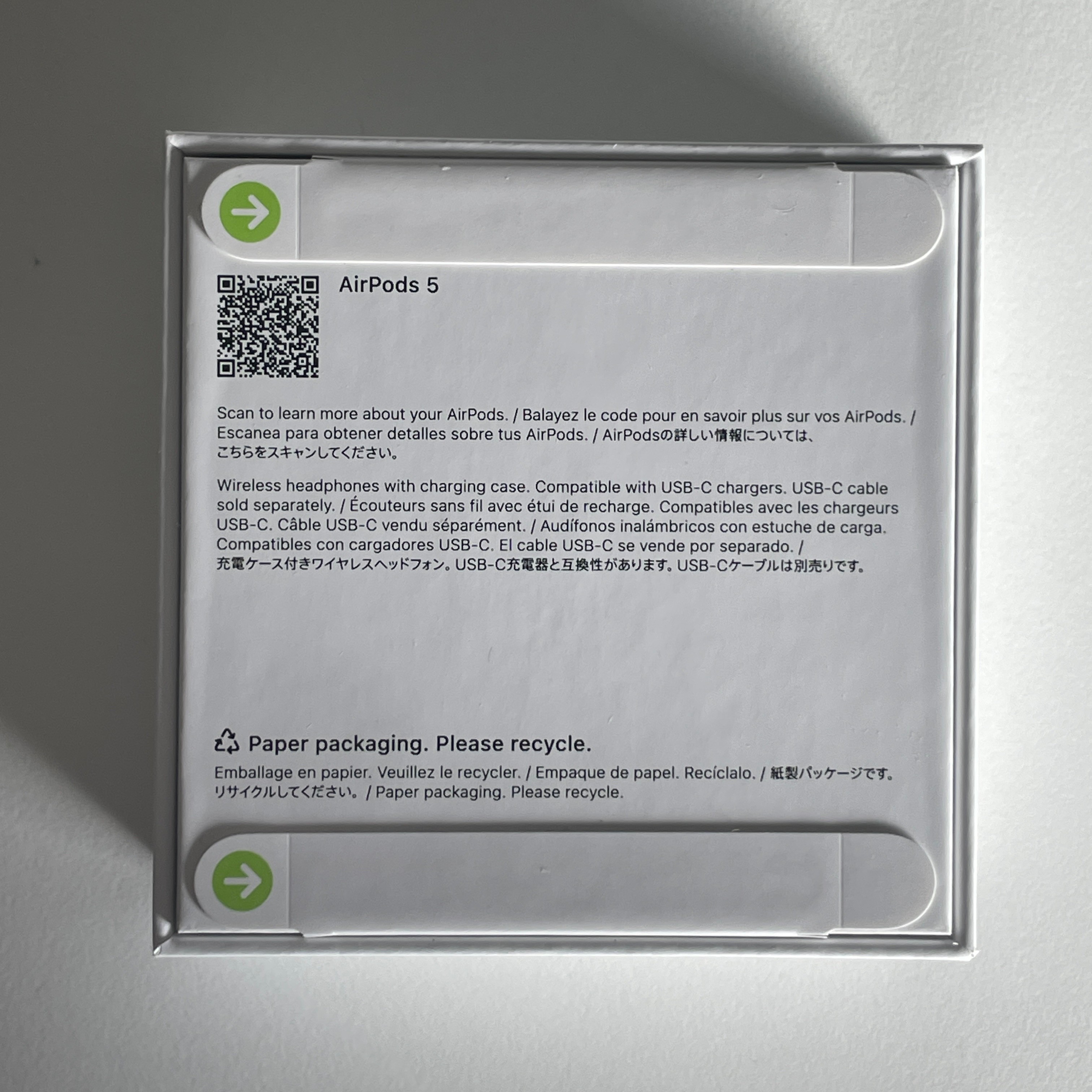 Apple AirPods 5 – Sealed, Unopened - photo 3