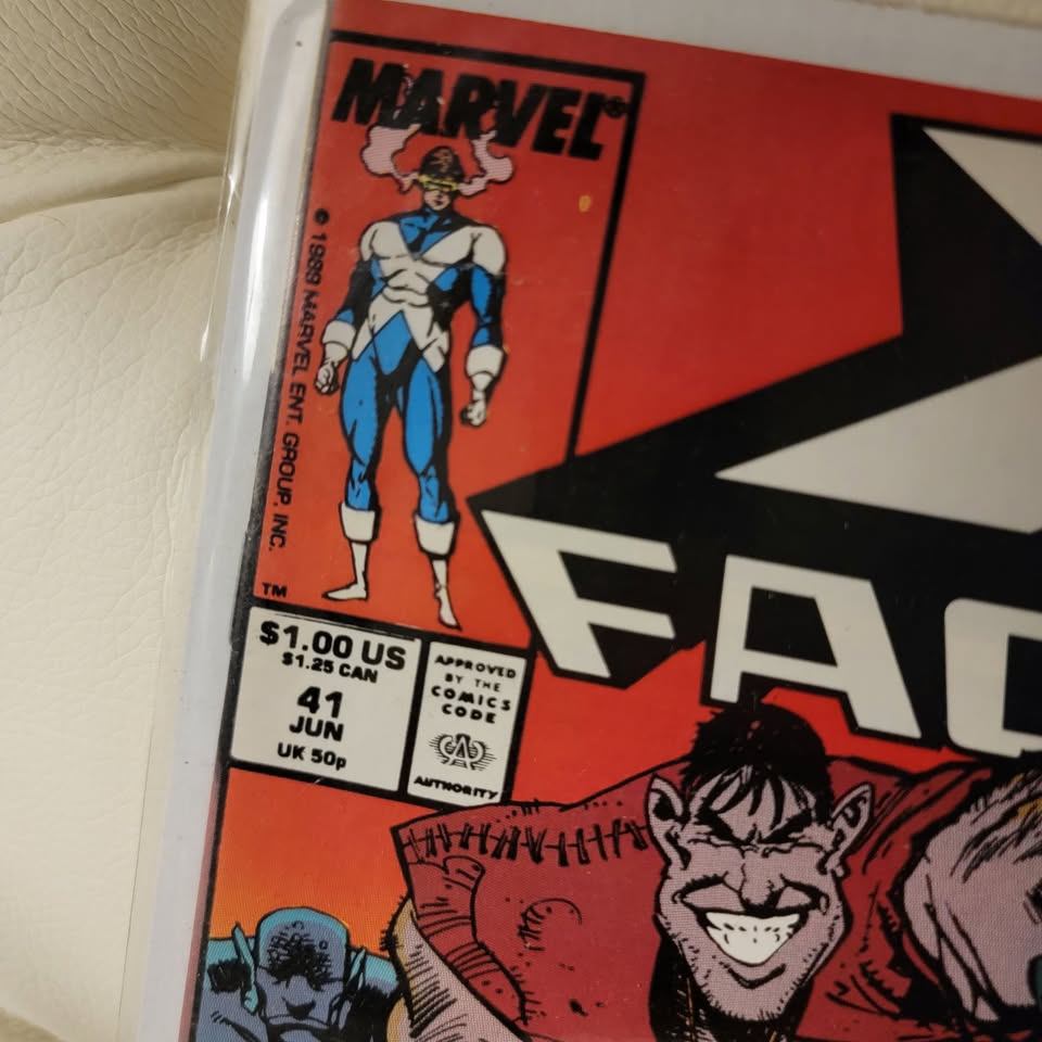 X-Factor #41 Marvel Comics 1989 - First Appearance of Alchemy - photo 2