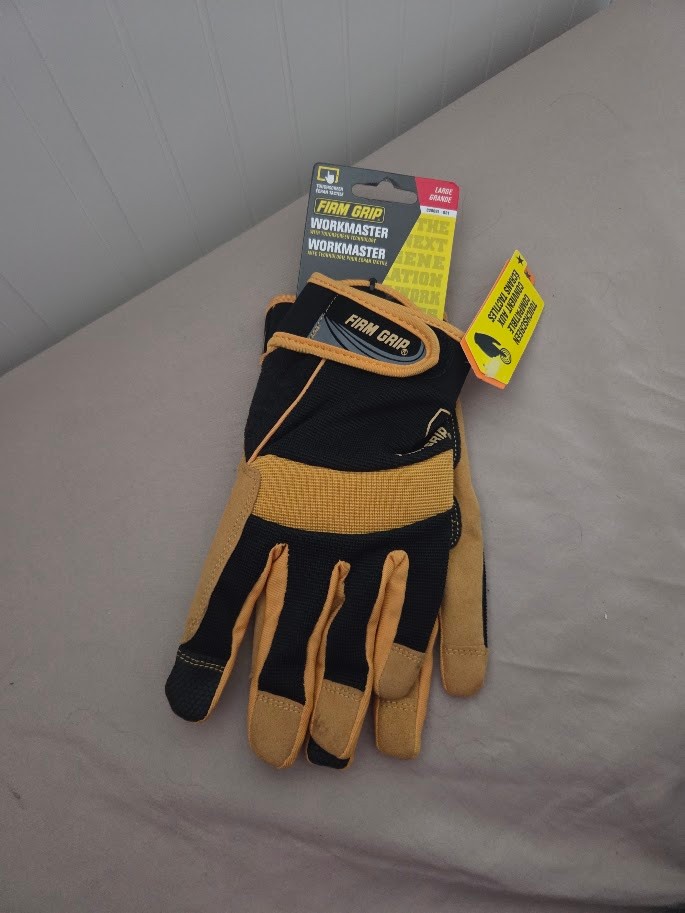 Firm Grip Workmaster Touchscreen Gloves