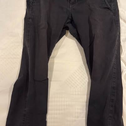 Men Roots Chino Pants (Black)